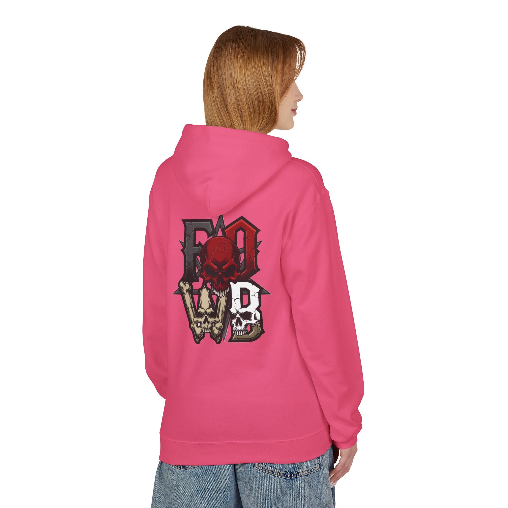 F.O.W.B. Back Art Hoodie — Graphic Midweight Fleece Sweatshirt