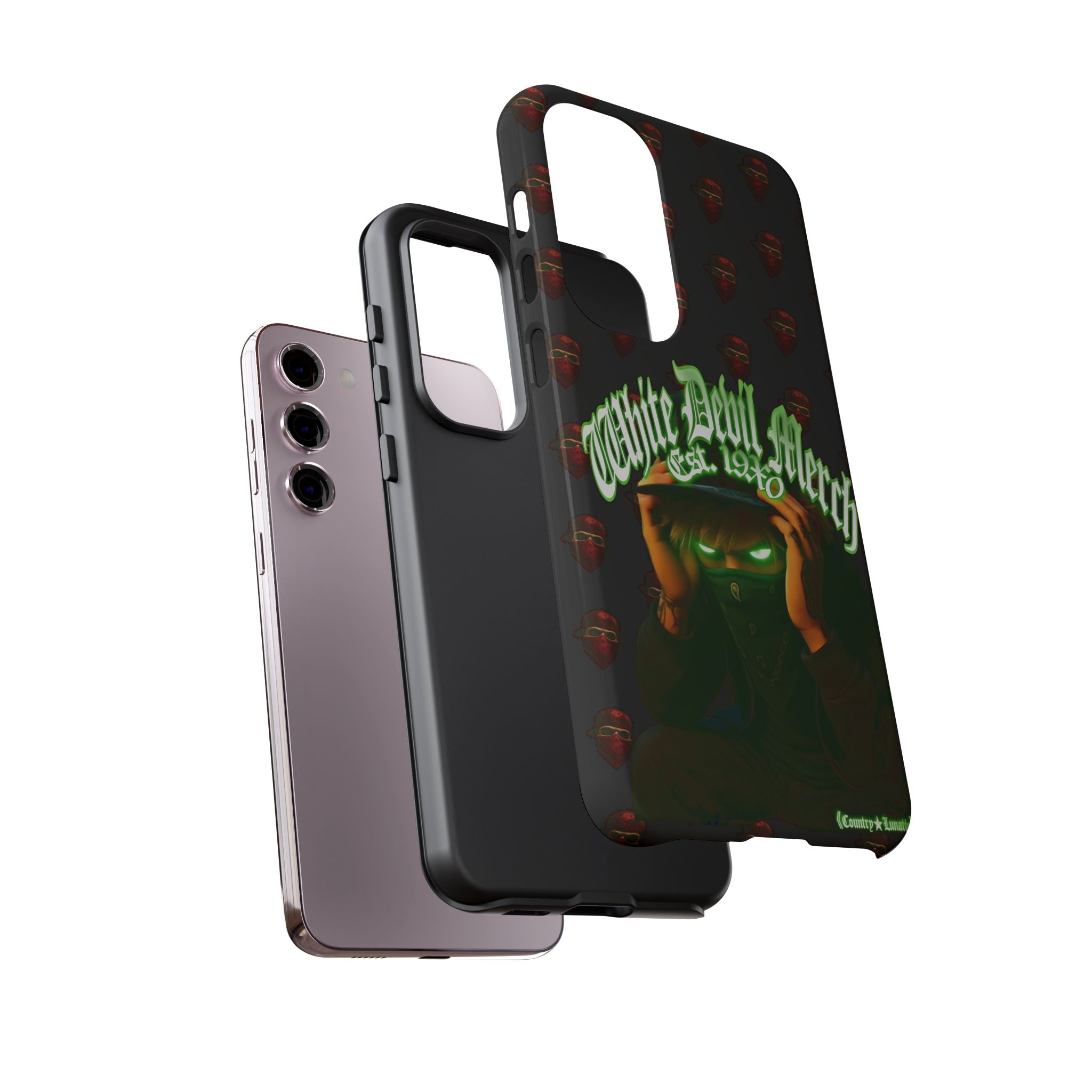 Phone Cases - White Devil Merch Collection for iPhones and Google Phones
