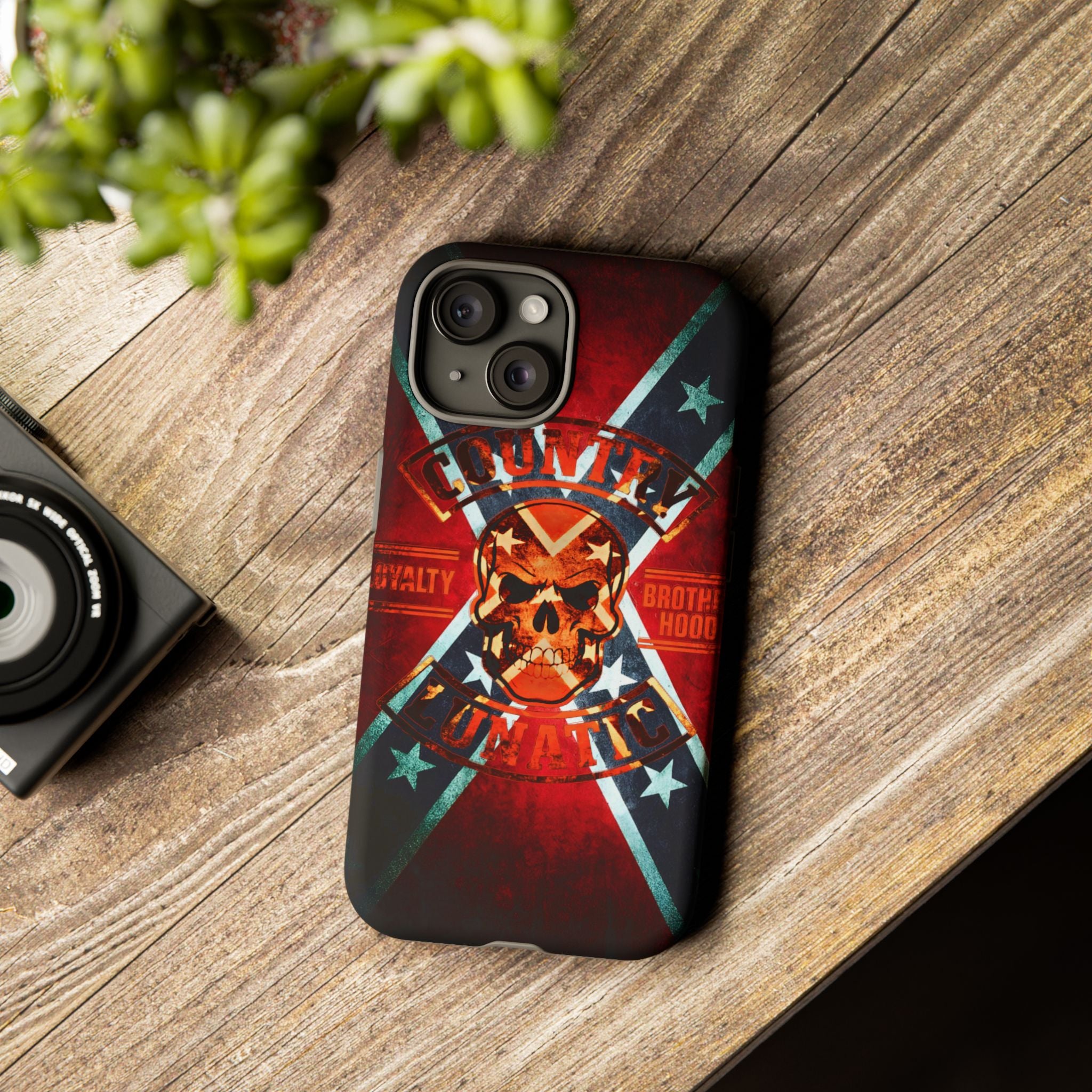Phone Case - The Rebel Country Lunatic Tough Case