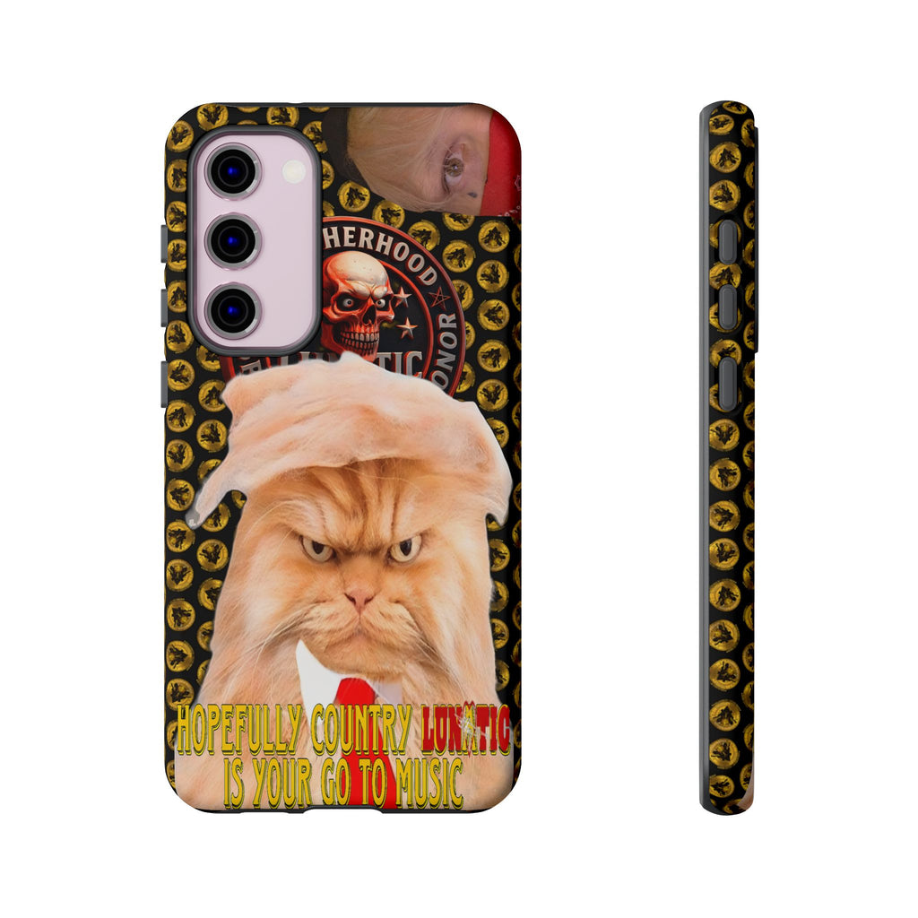 Phone Case - Kitty Country Lunatic Music Lover