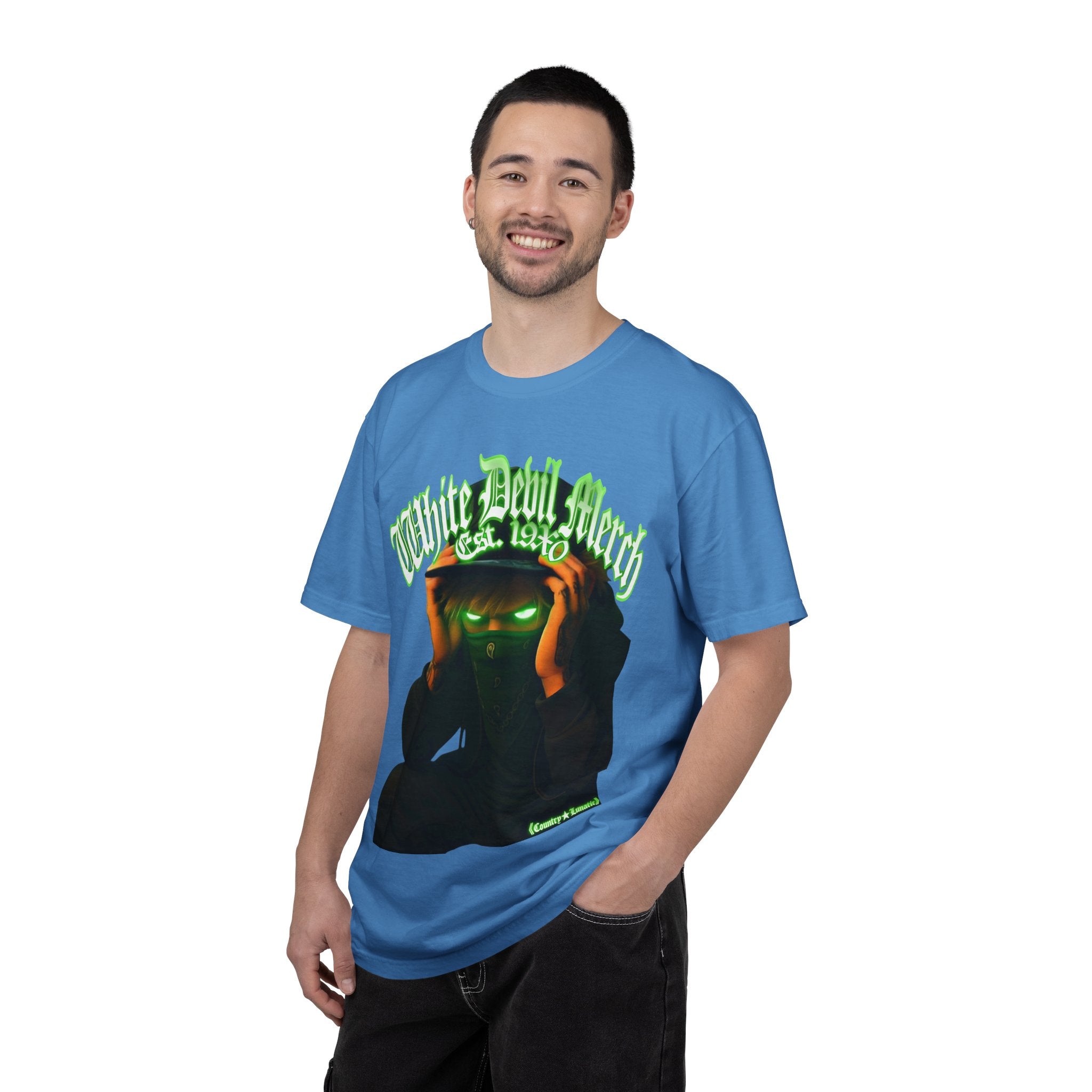 Country Lunatic Unisex Garment-Dyed T-shirt - Lunatic Nation Graphic Tee