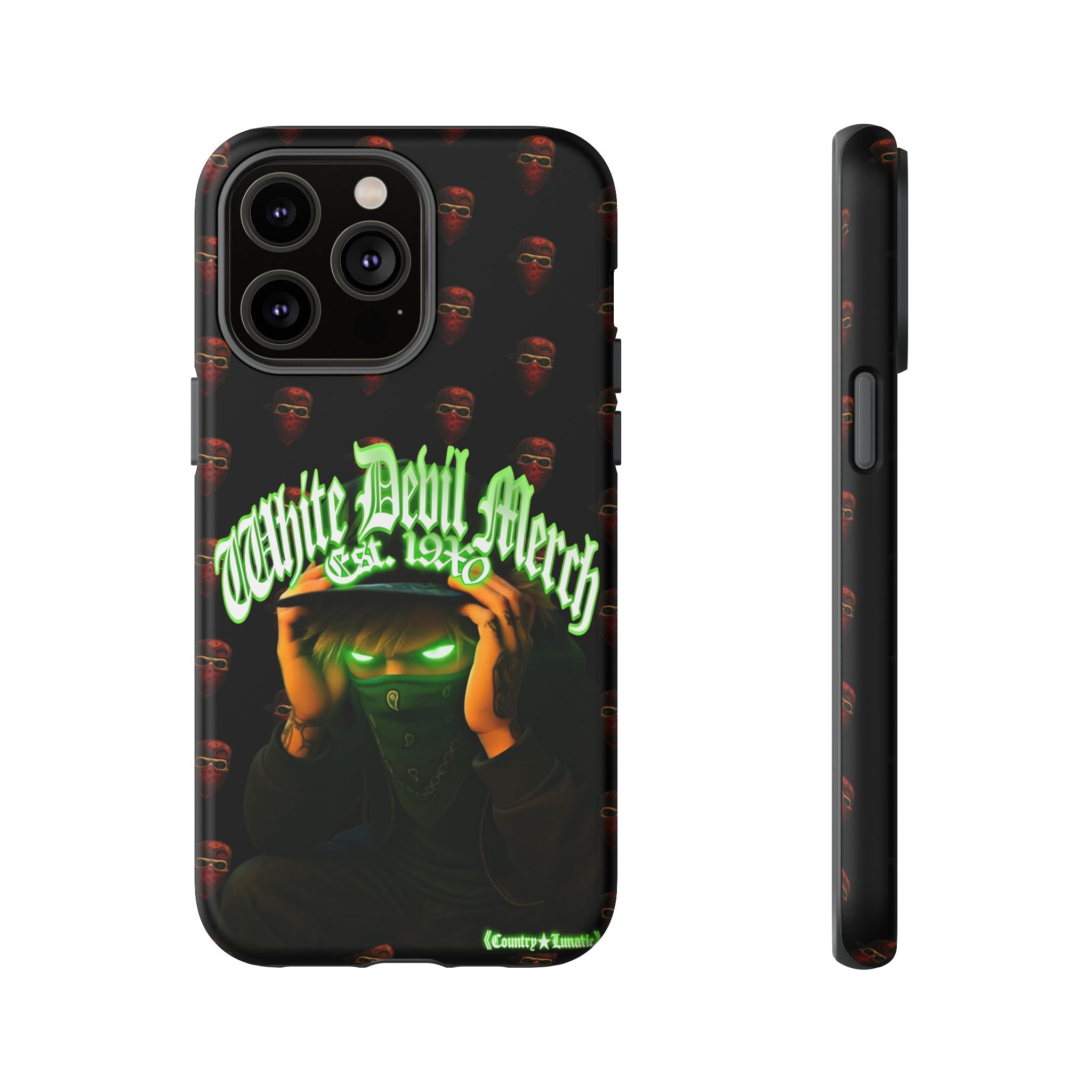 Copy of Copy of Phone Cases - White Devil Merch Collection for iPhones and Google Phones
