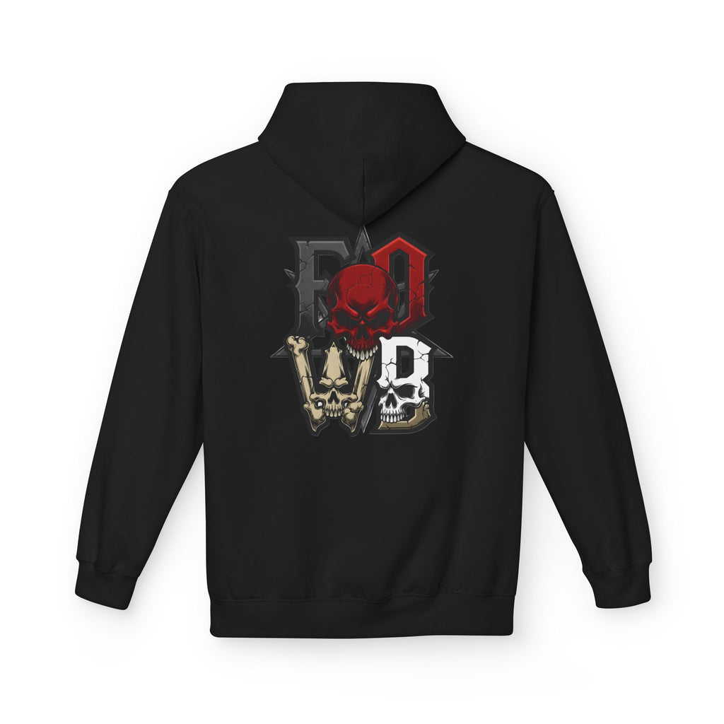 F.O.W.B. Back Art Hoodie — Graphic Midweight Fleece Sweatshirt