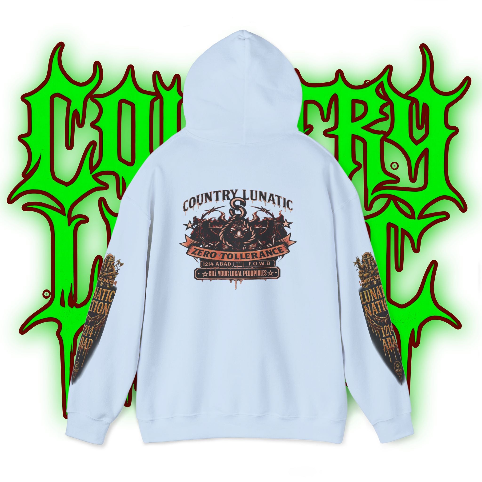 Zero Tolerance 1214 ABAD Lunatic Nation Design
