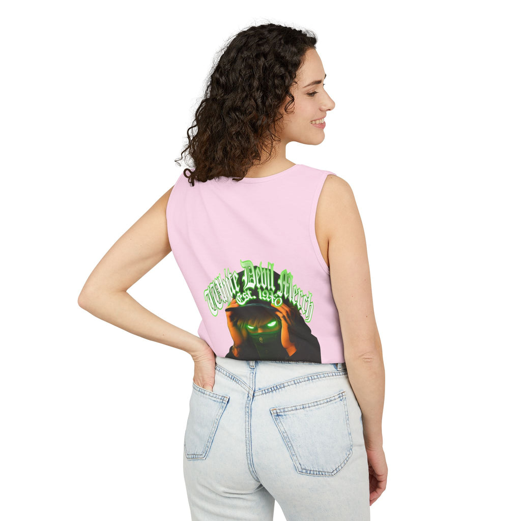 Tank Top White Gorilla Wife Beater Tank Unisex Garment-Dyed Collection