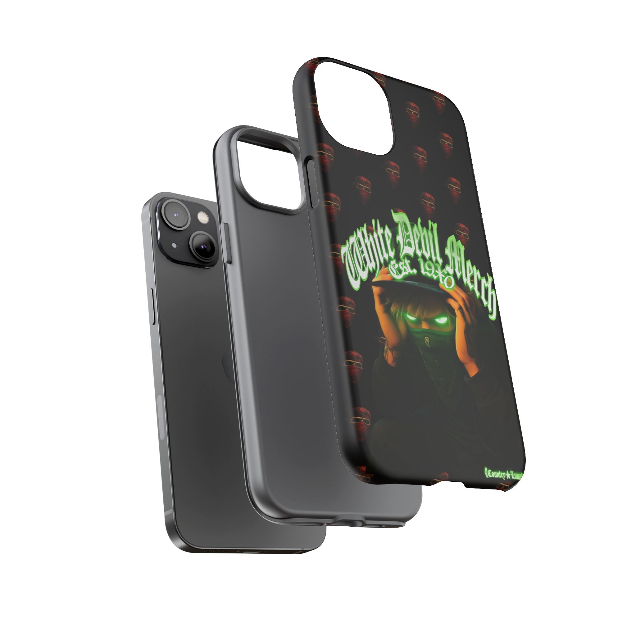 Phone Cases - White Devil Merch Collection for iPhones and Google Phones