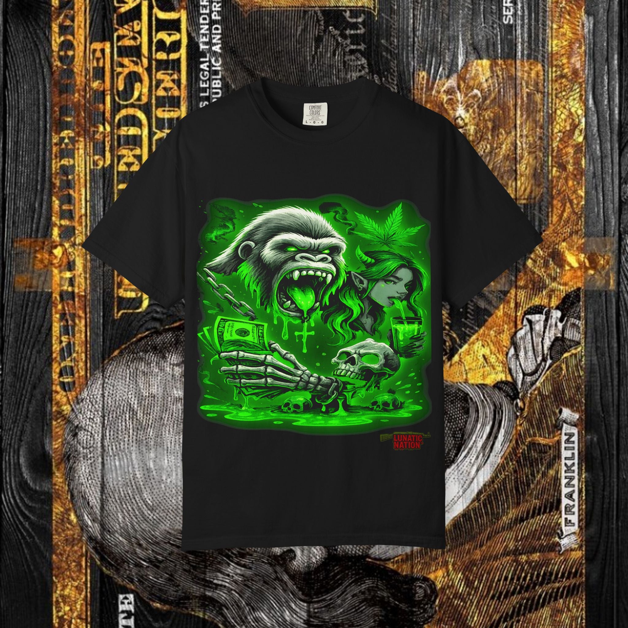 Country Lunatic Lunatic Nation T-shirt 420 Special Edition