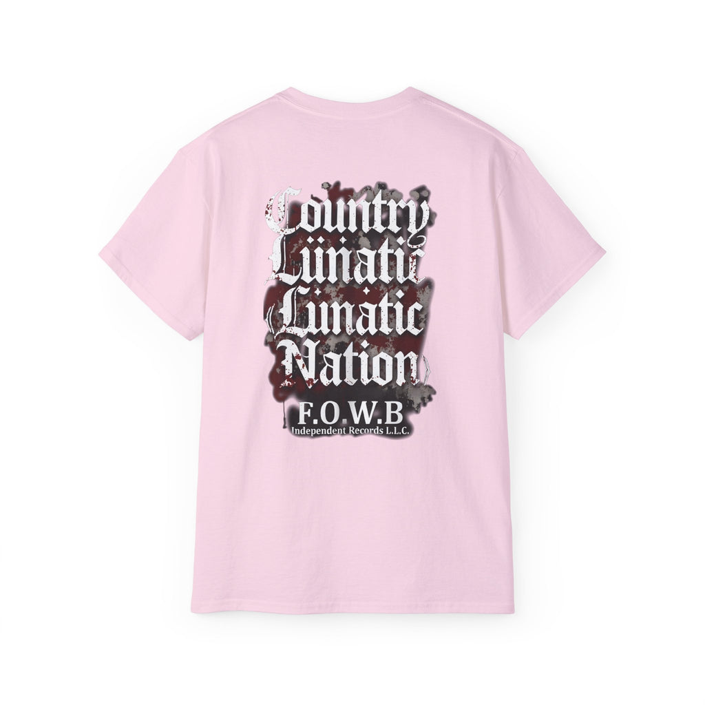 Country Lunatic Band Tee — "Lunatic Nation" Independent Records Shirt