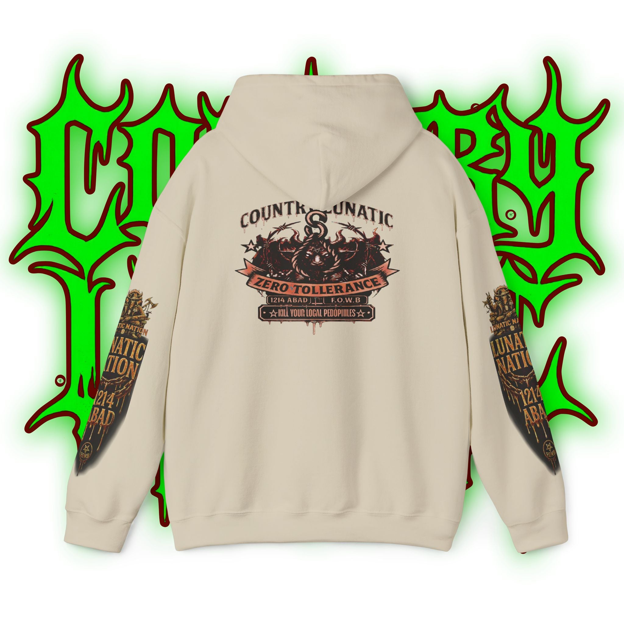 Zero Tolerance 1214 ABAD Lunatic Nation Design