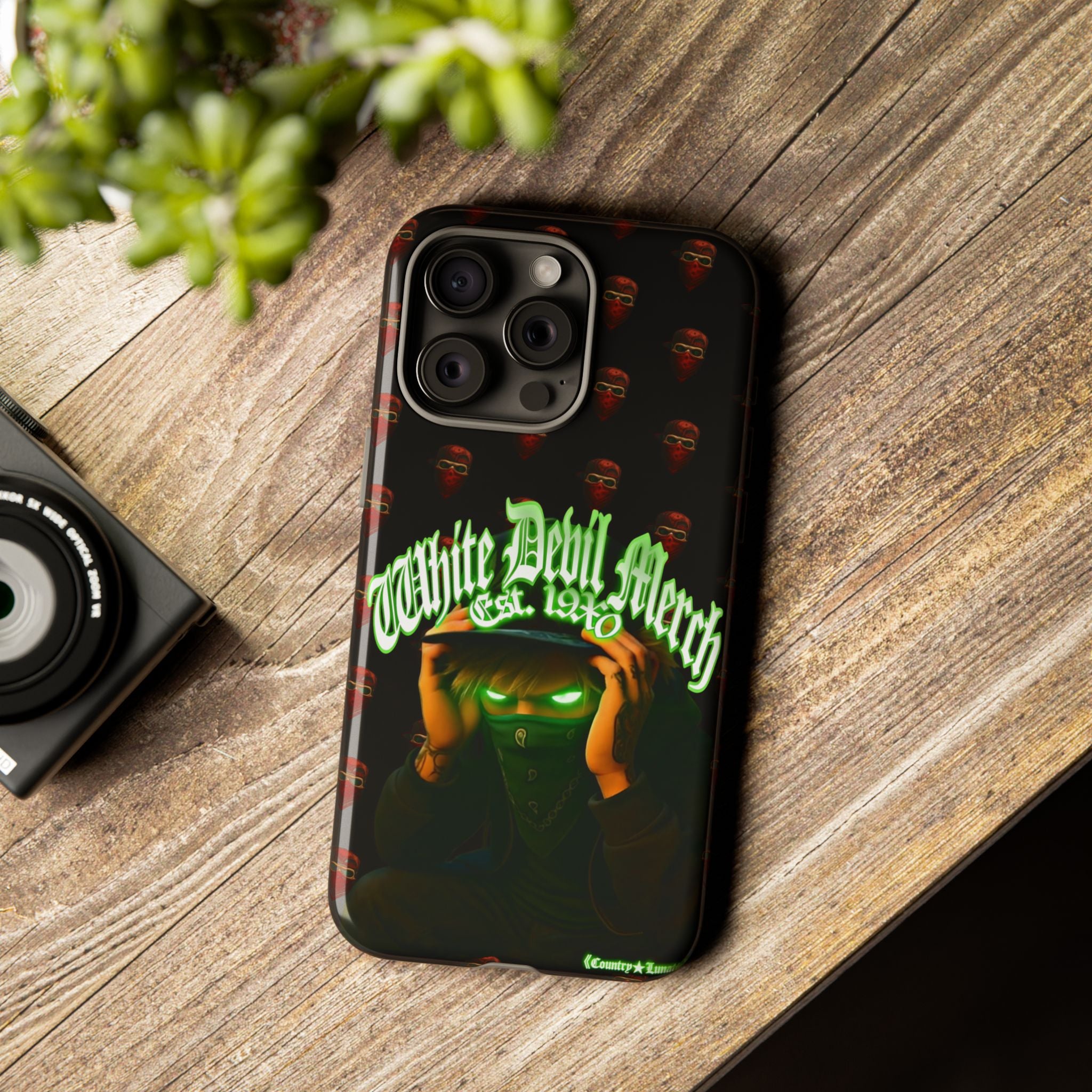 Phone Cases - White Devil Merch Collection for iPhones and Google Phones
