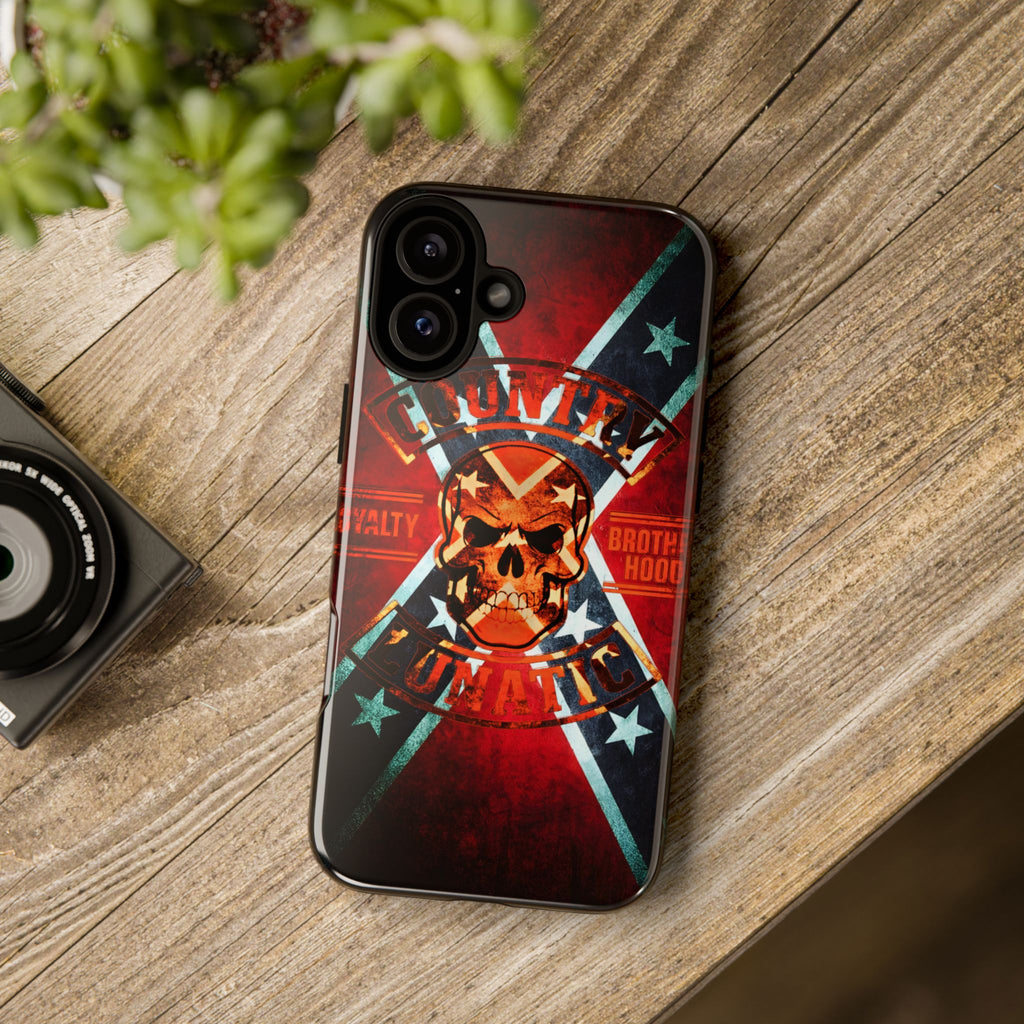 Phone Case - The Rebel Country Lunatic Tough Case