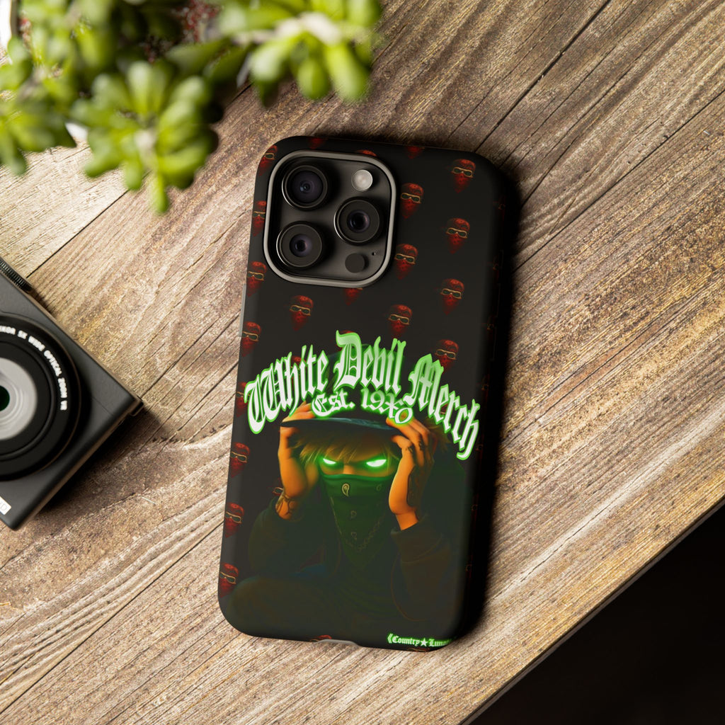 Phone Cases - White Devil Merch Collection for iPhones and Google Phones