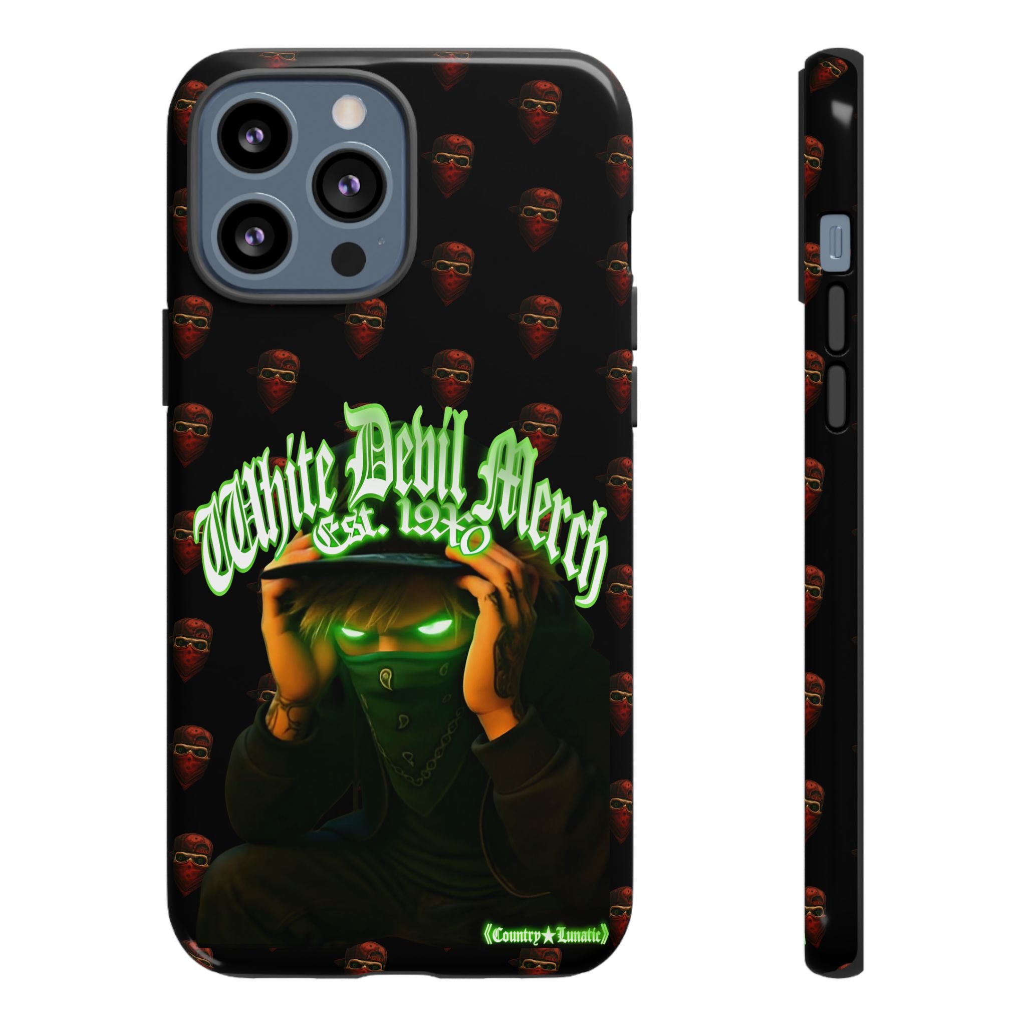 Copy of Copy of Phone Cases - White Devil Merch Collection for iPhones and Google Phones