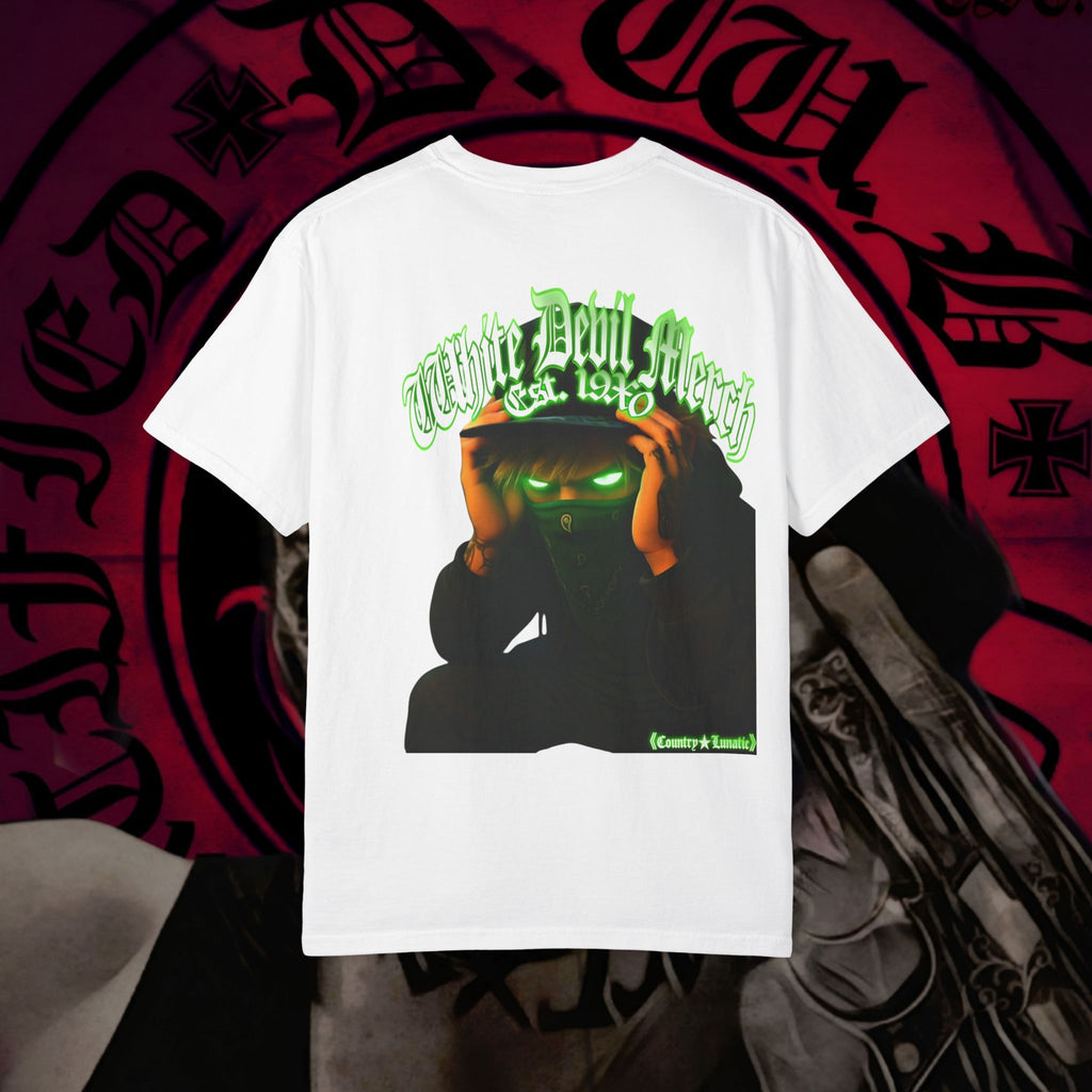 Country Lunatic Unisex Garment-Dyed T-shirt - Lunatic Nation Graphic Tee #2