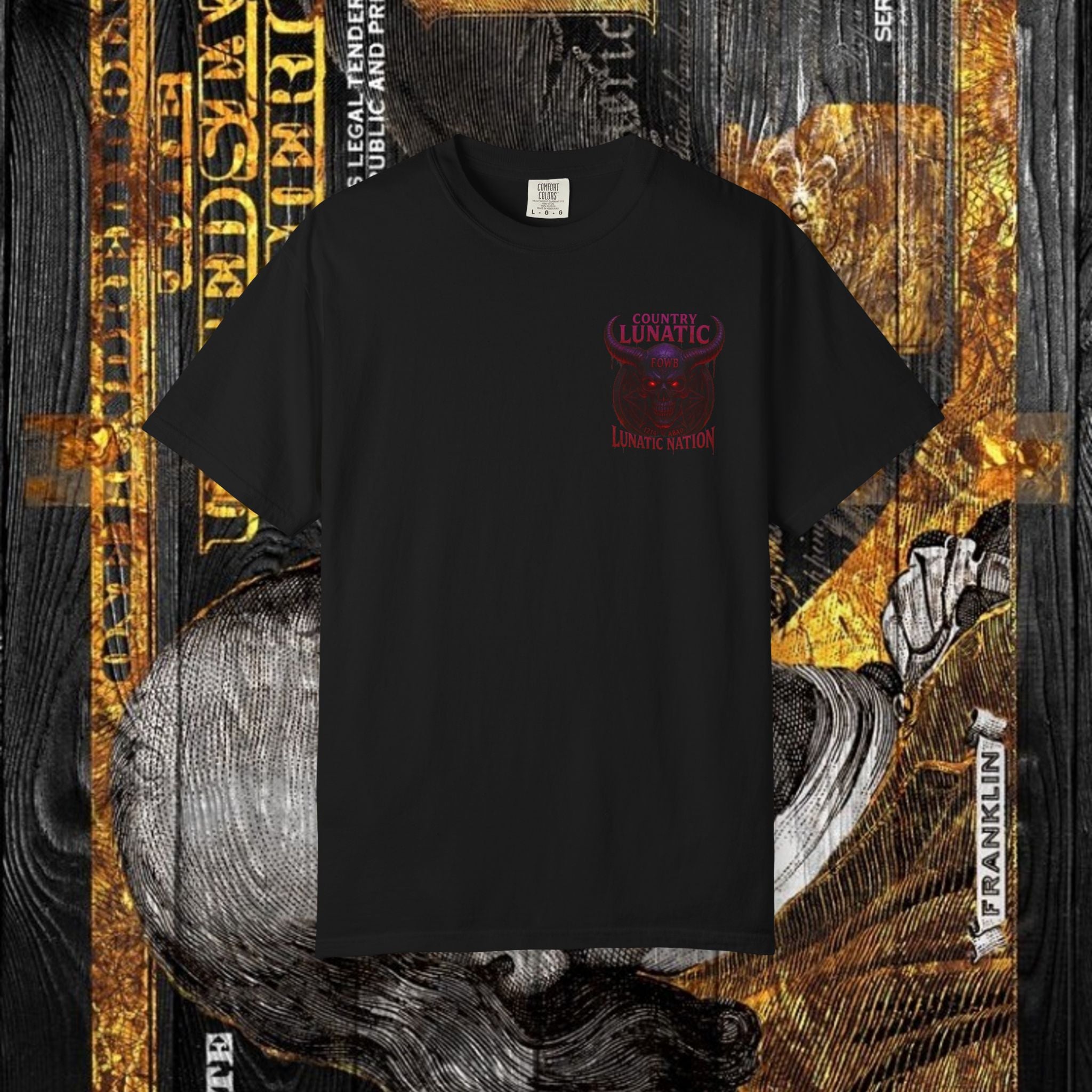 Demonic Intentions Unisex T-Shirt - Country Lunatic's EDITION