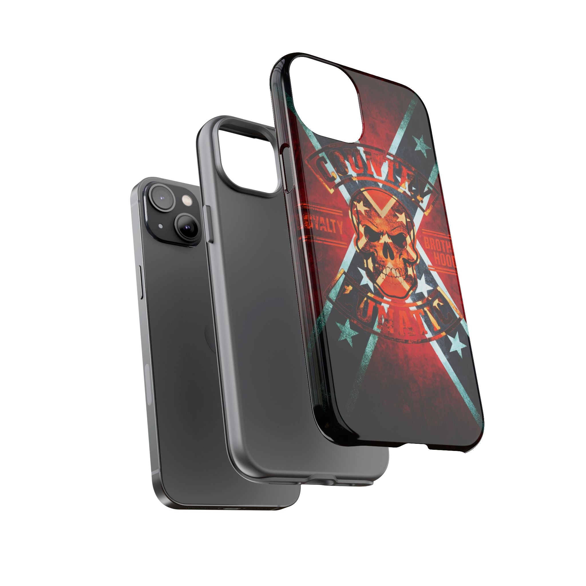 Phone Case - The Rebel Country Lunatic Tough Case