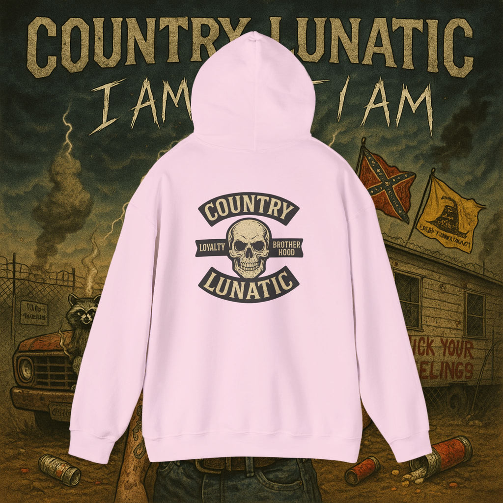 Lunatic Hooded Sweatshirt - Ride Hard, Die Loud