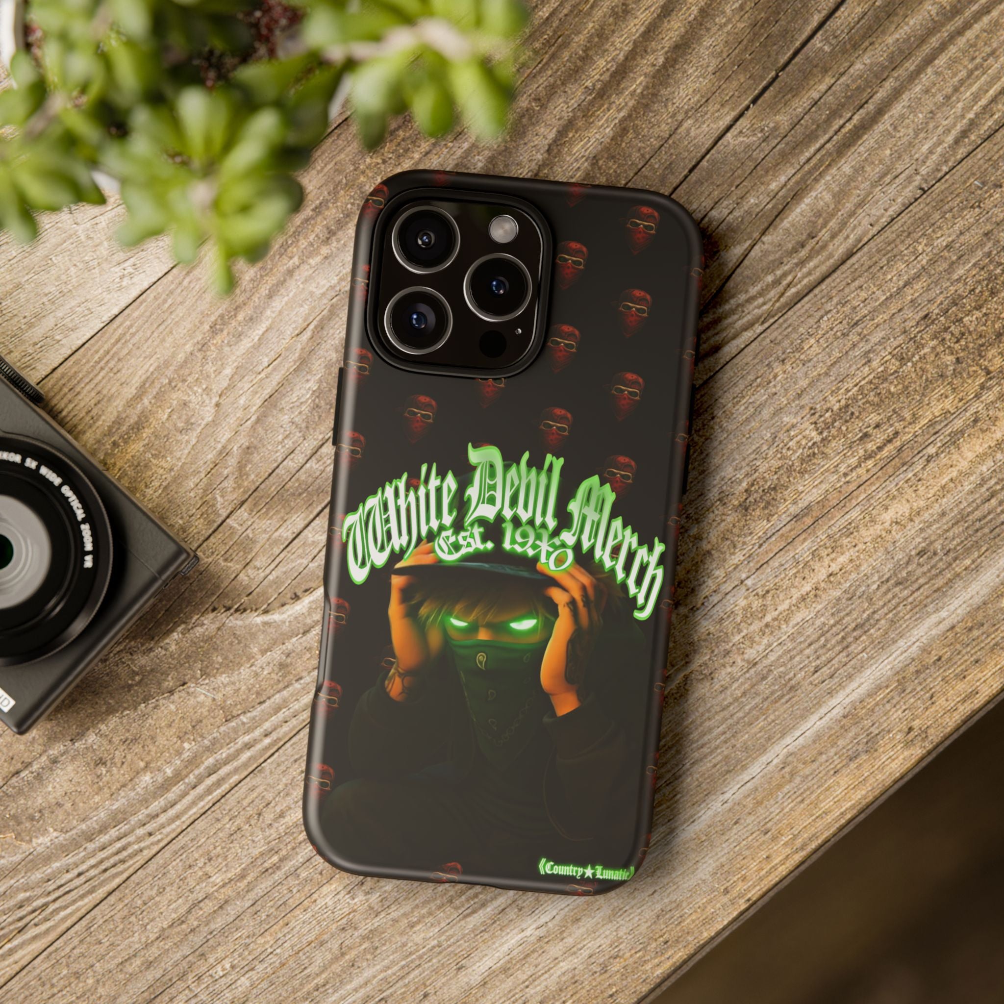 Phone Cases - White Devil Merch Collection for iPhones and Google Phones