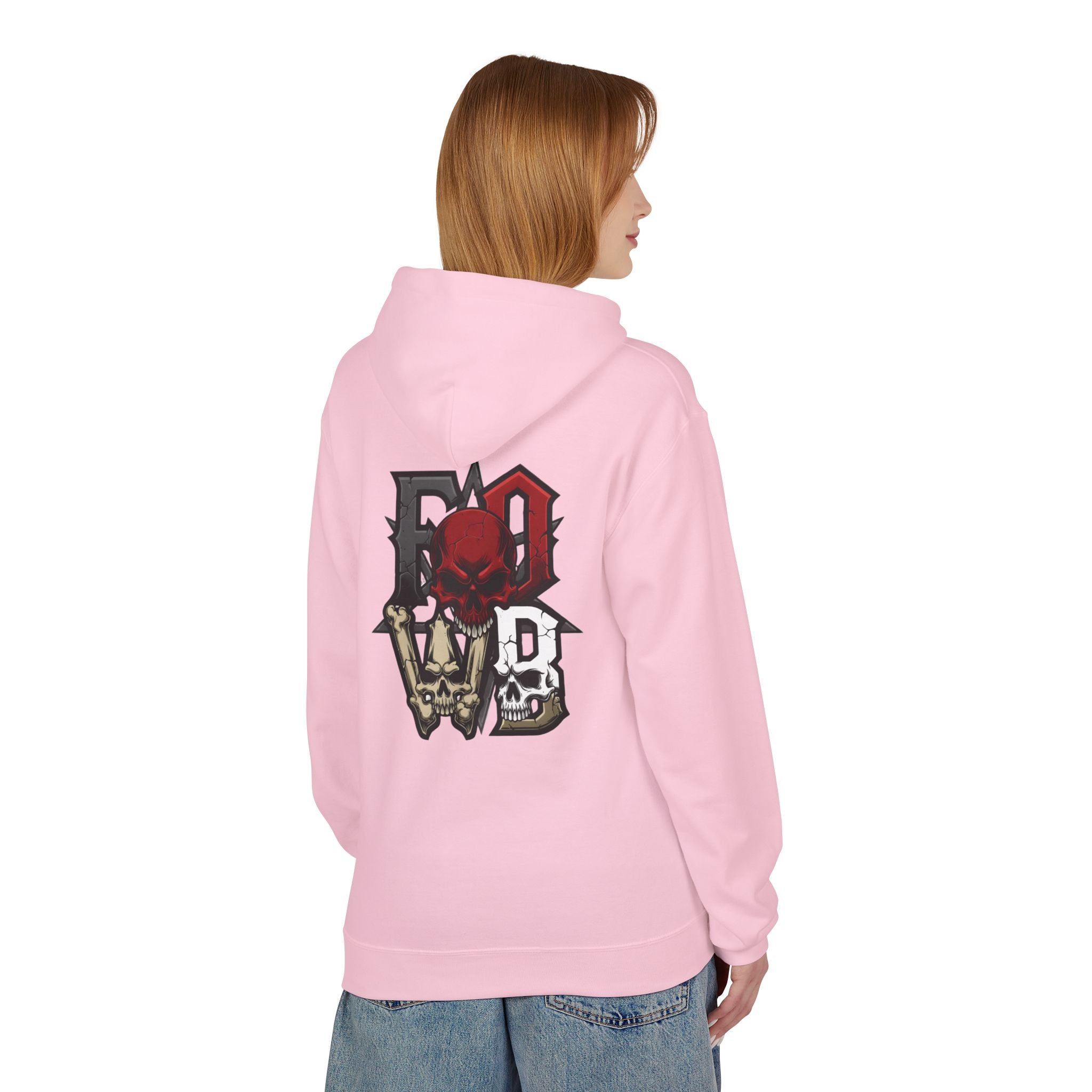 F.O.W.B. Back Art Hoodie — Graphic Midweight Fleece Sweatshirt