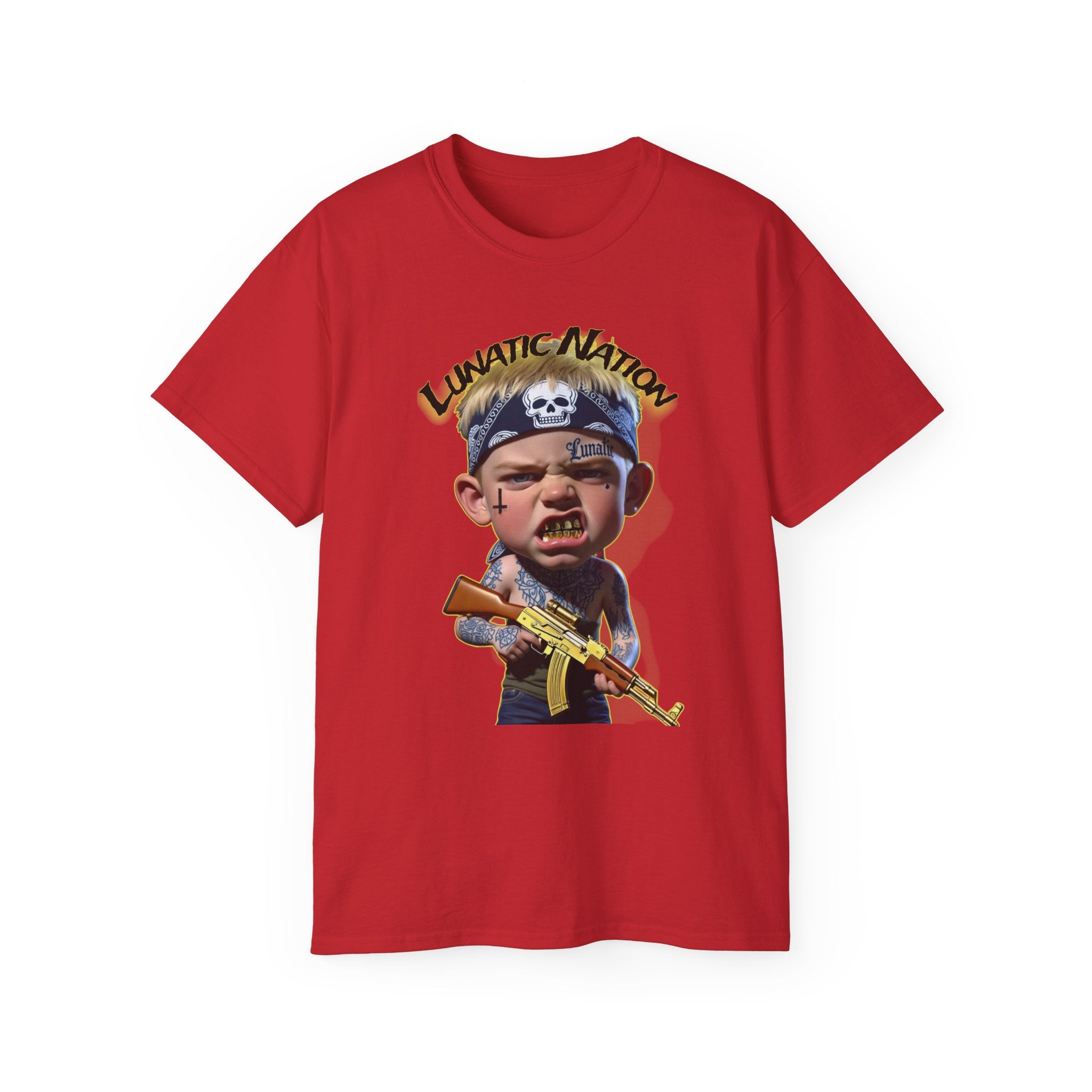Country Lunatic Band Tee — "Lunatic Nation" Independent Records Shirt