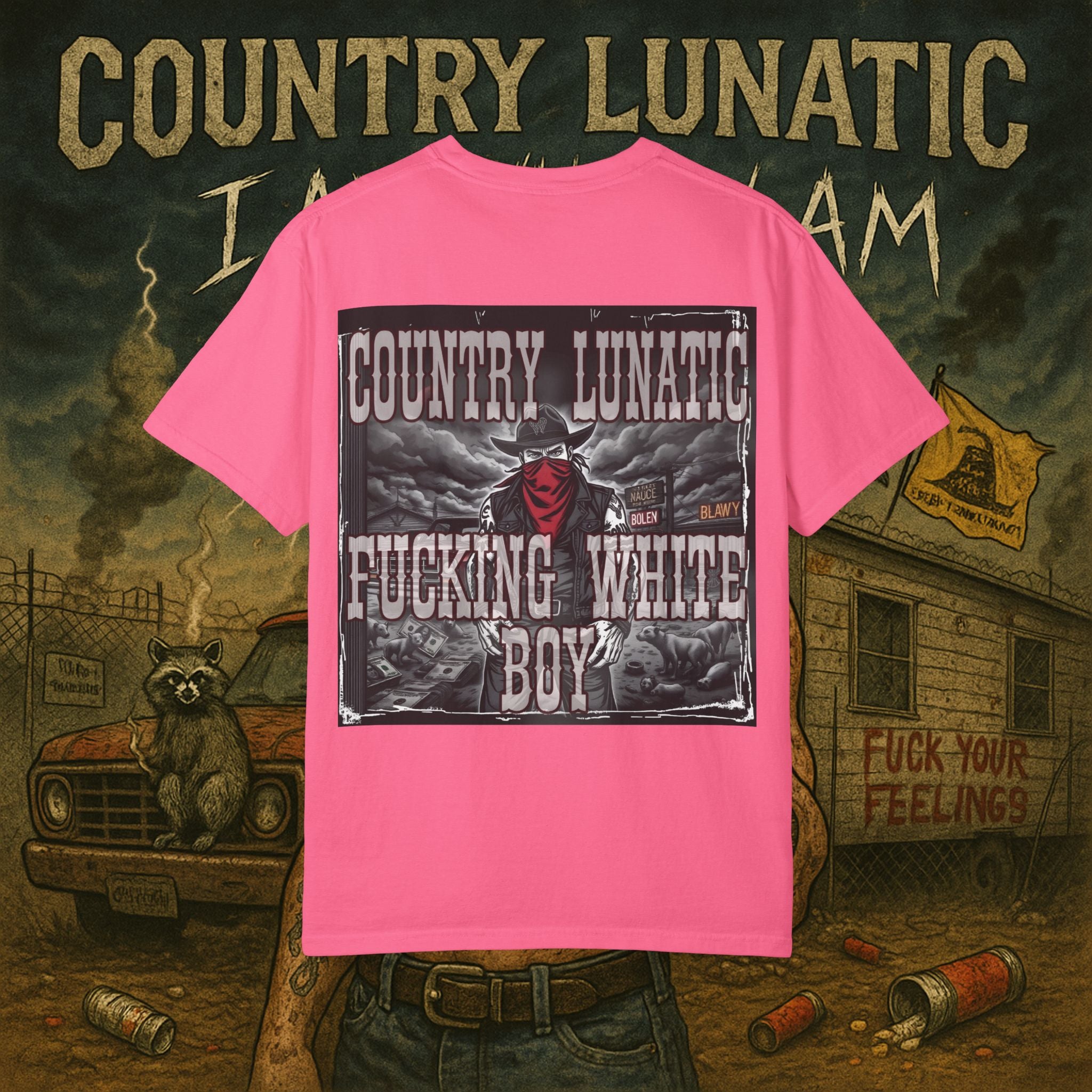 Country Lunatics Unisex T-shirt - For the Country Lunatic Fams
