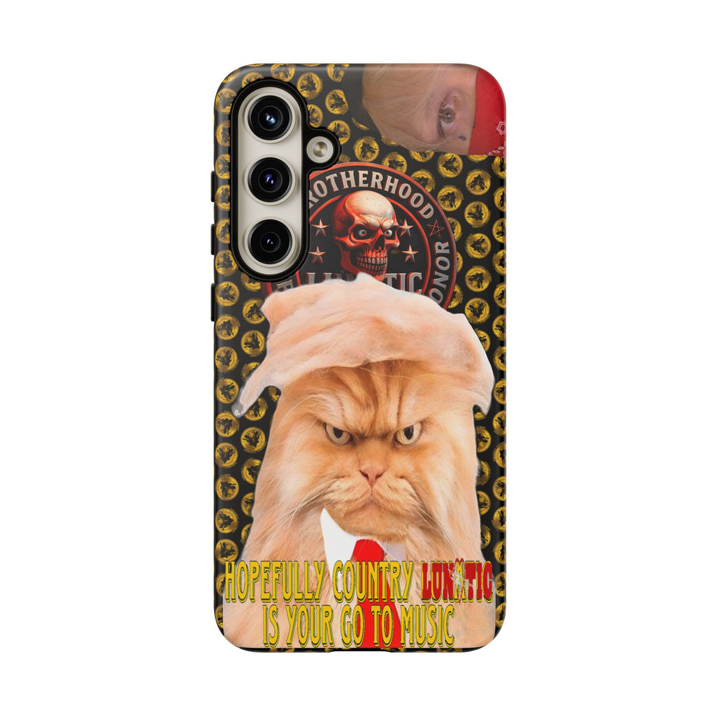 Phone Case - Kitty Country Lunatic Music Lover