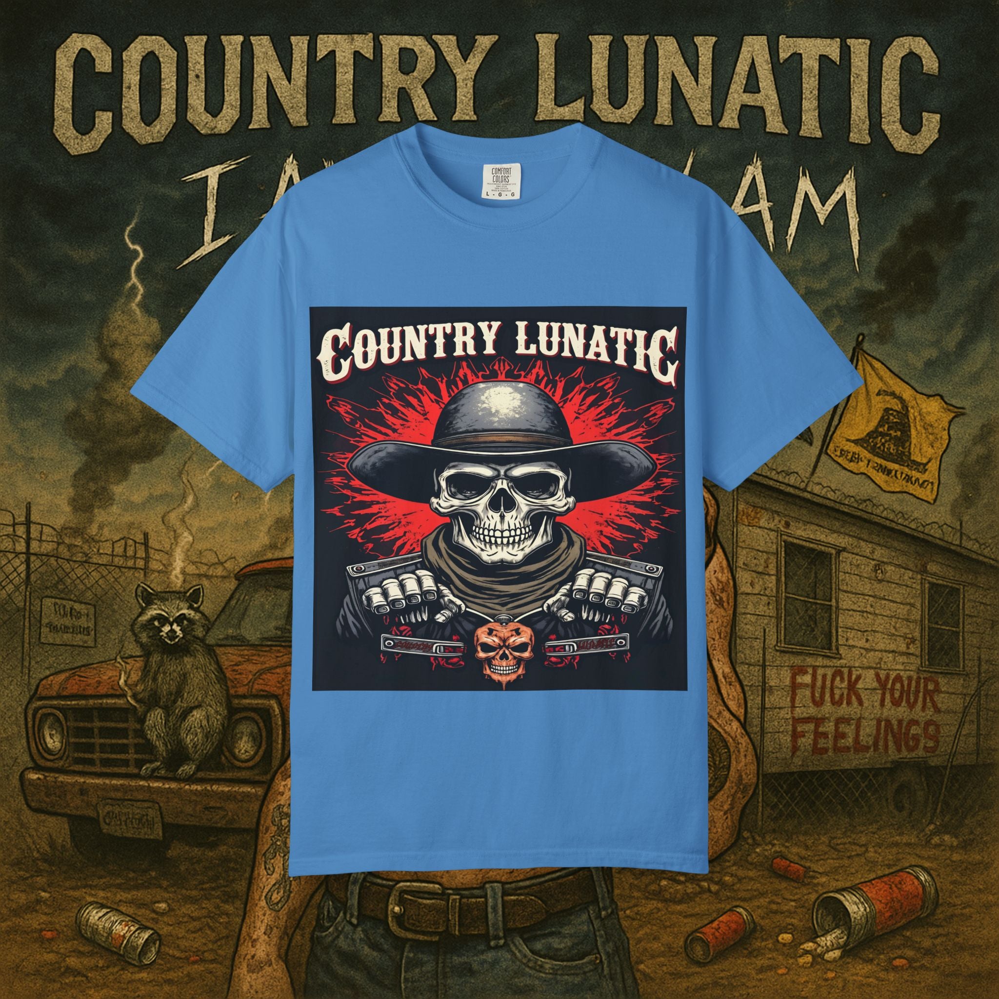 Country Lunatics Unisex T-shirt - For the Country Lunatic Fams