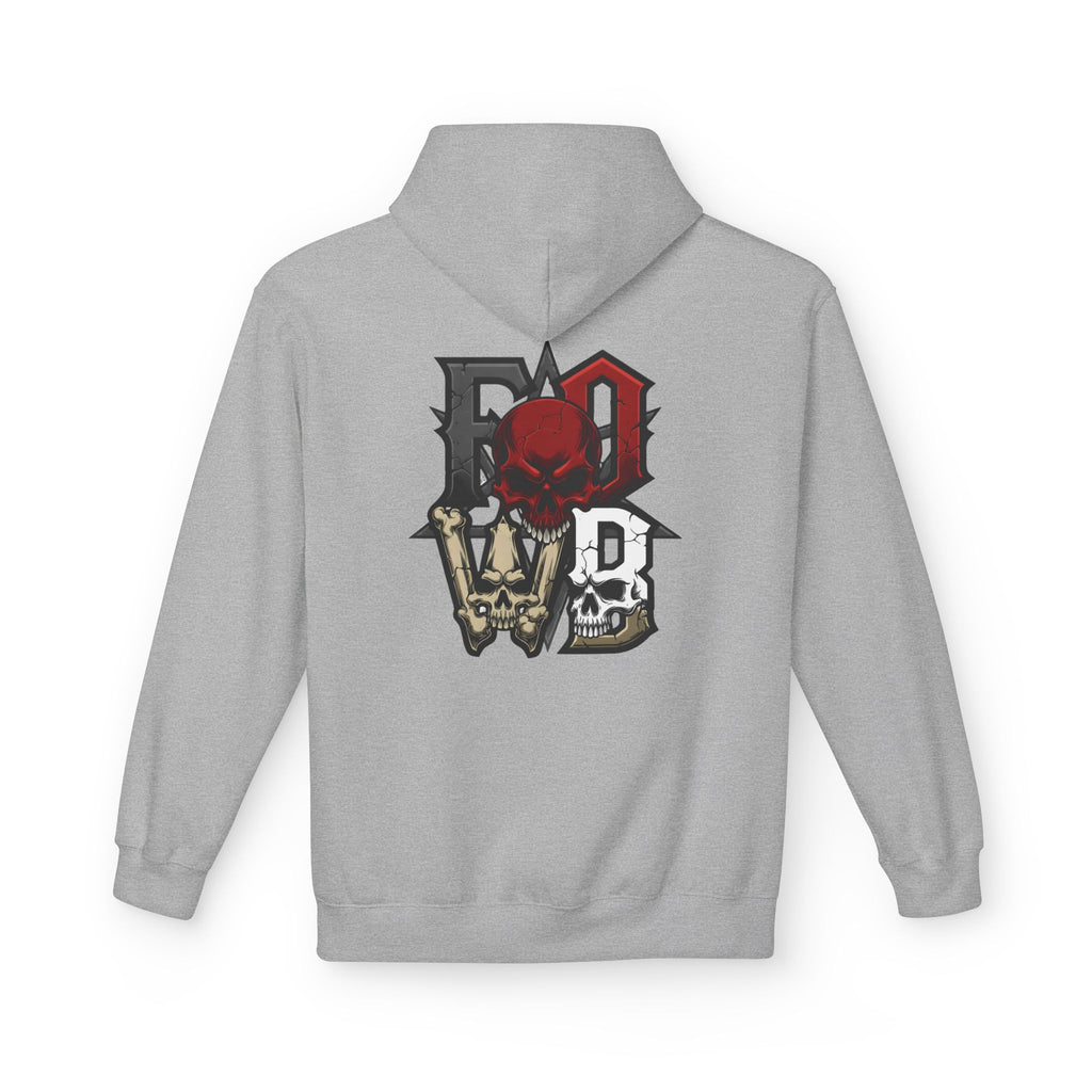 F.O.W.B. Back Art Hoodie — Graphic Midweight Fleece Sweatshirt