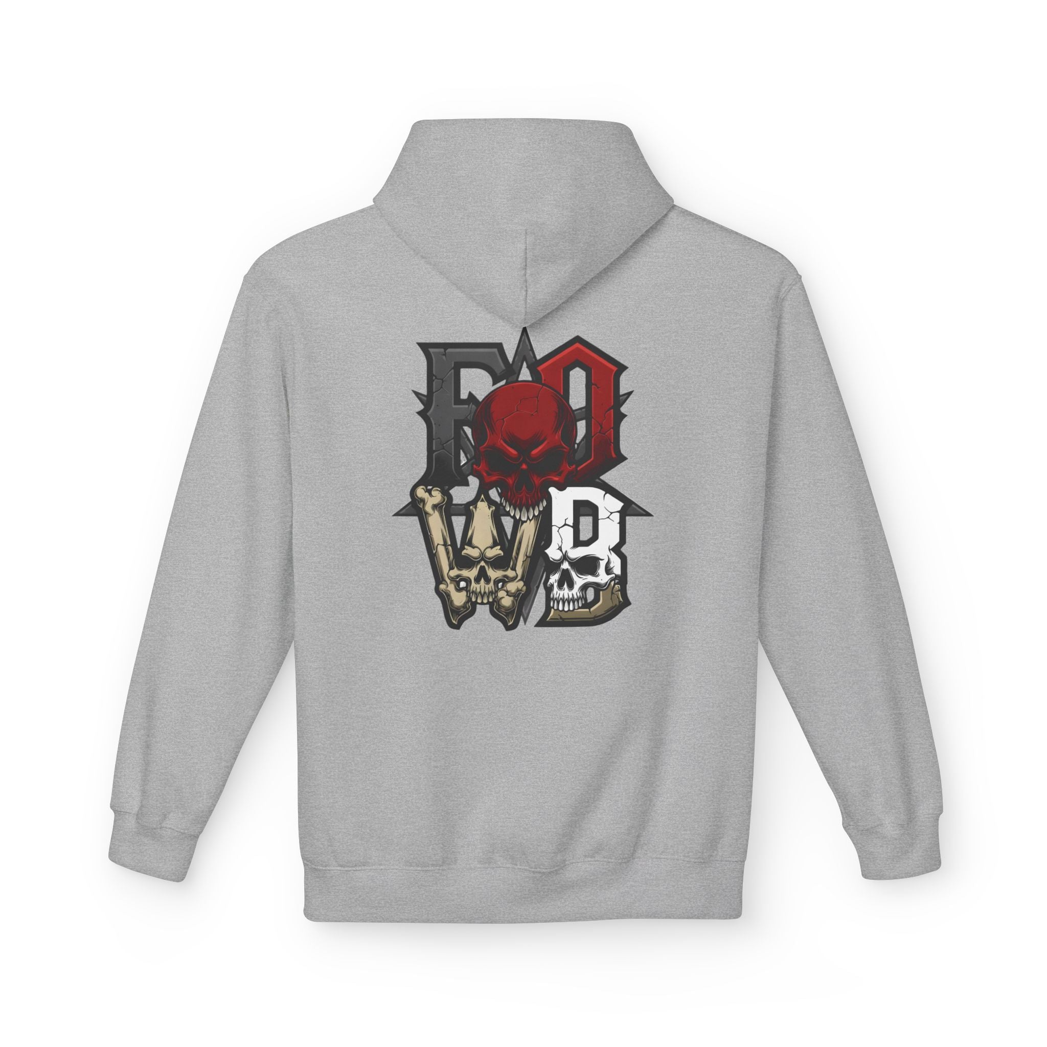 F.O.W.B. Back Art Hoodie — Graphic Midweight Fleece Sweatshirt