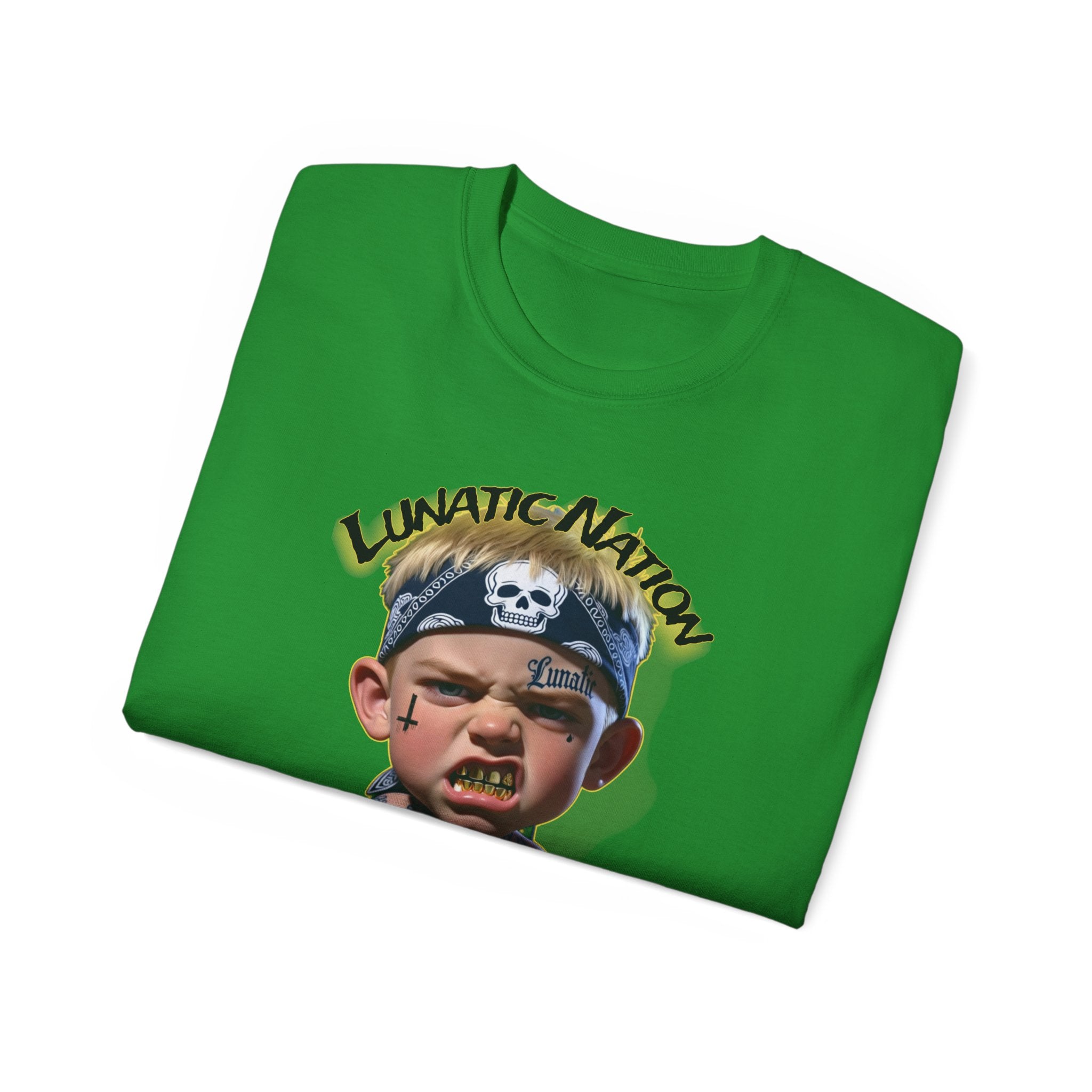 Country Lunatic Band Tee — "Lunatic Nation" Independent Records Shirt