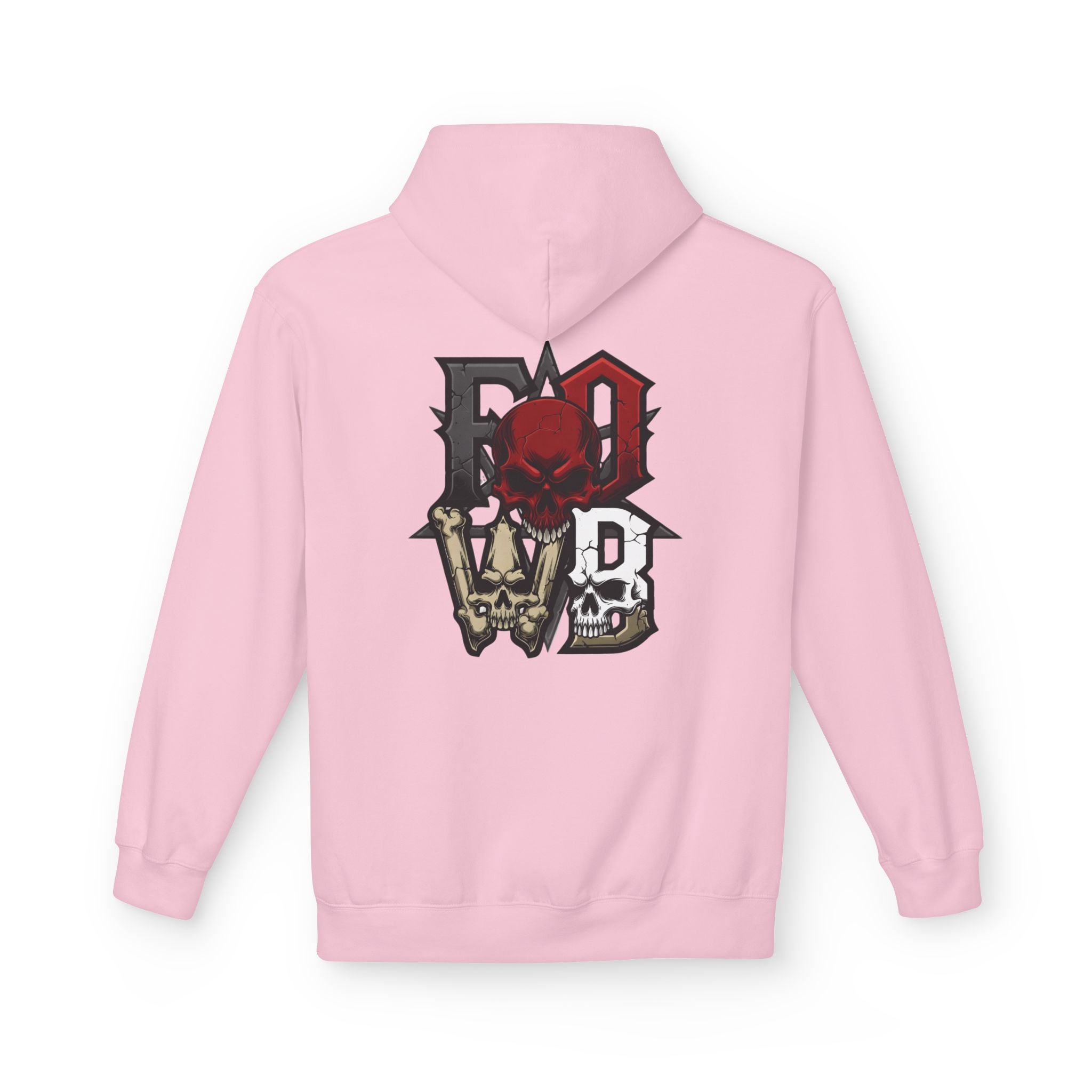 F.O.W.B. Back Art Hoodie — Graphic Midweight Fleece Sweatshirt