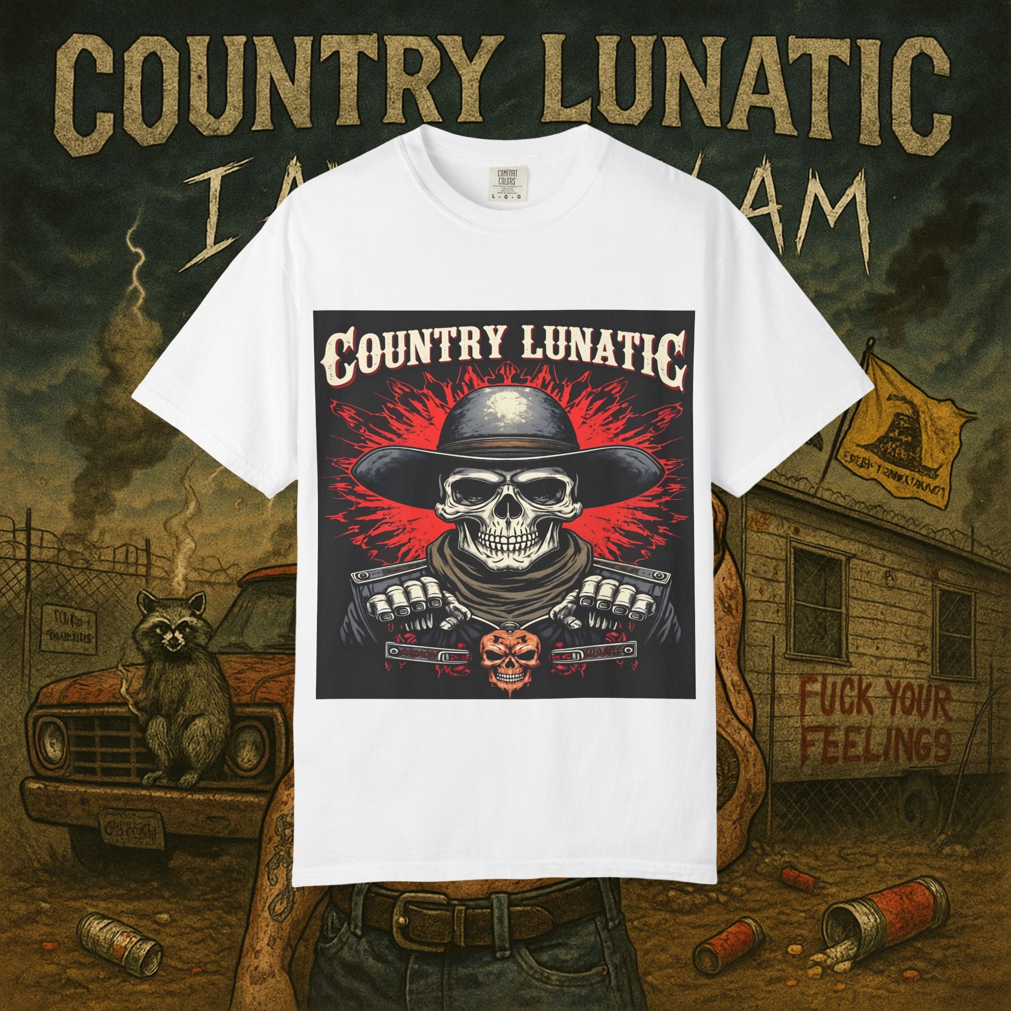 Country Lunatics Unisex T-shirt - For the Country Lunatic Fams