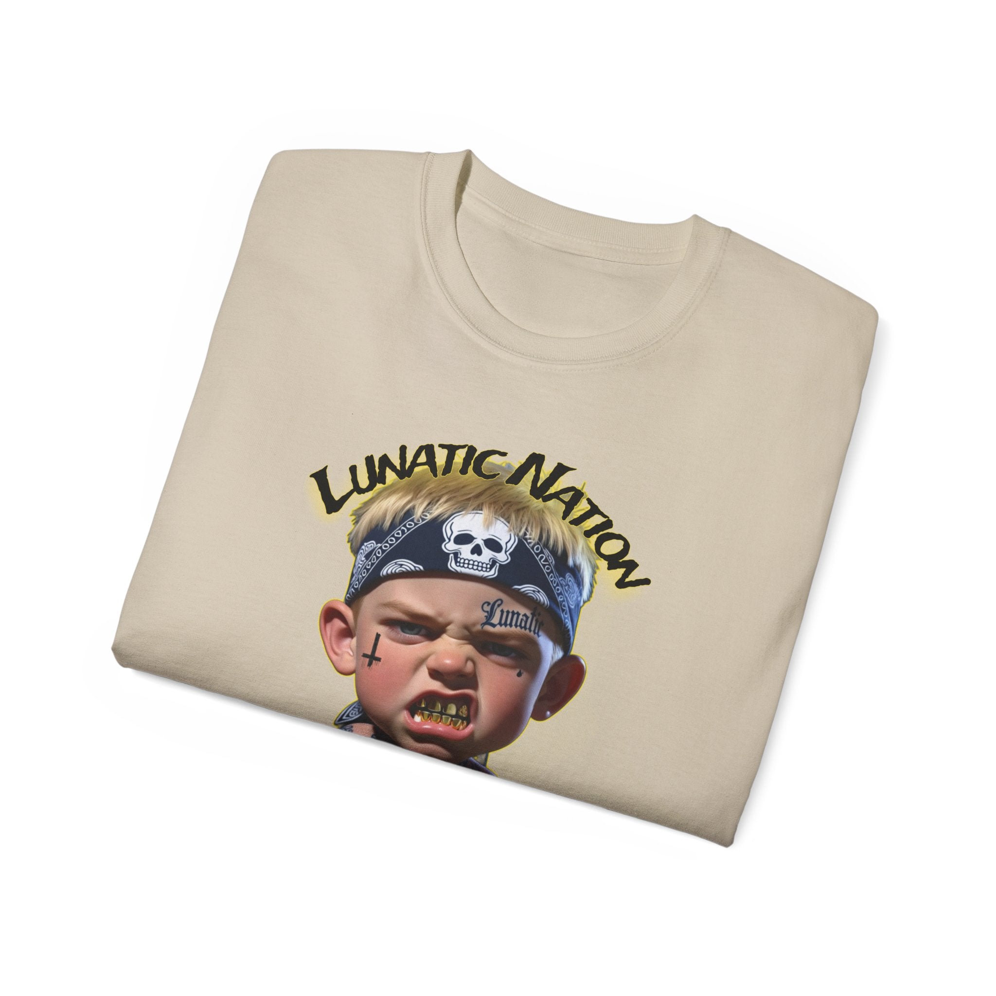 Country Lunatic Band Tee — "Lunatic Nation" Independent Records Shirt