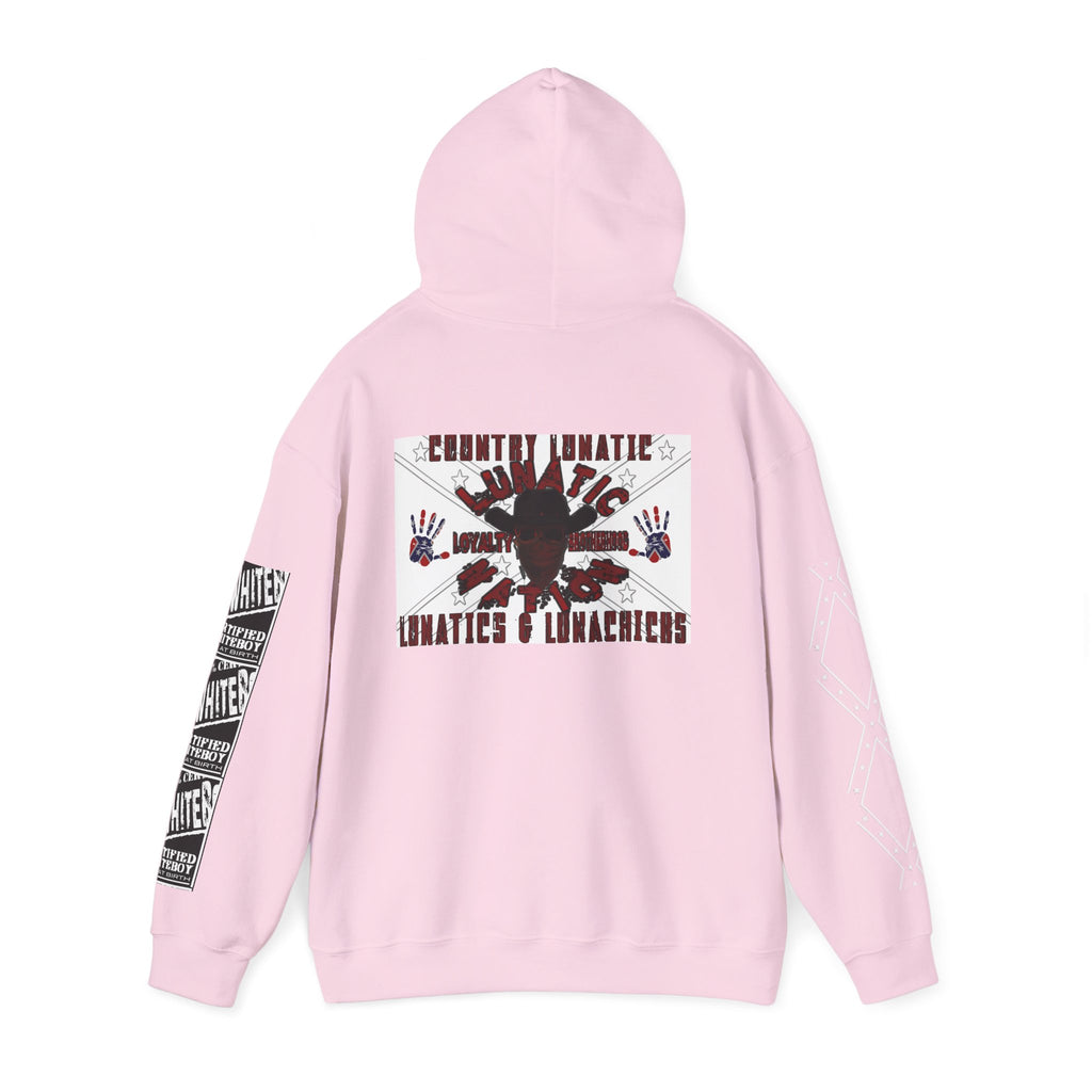 Country Lunatic Unisex Heavy Blend™ Hooded Sweatshirt - Unique Graphic Design