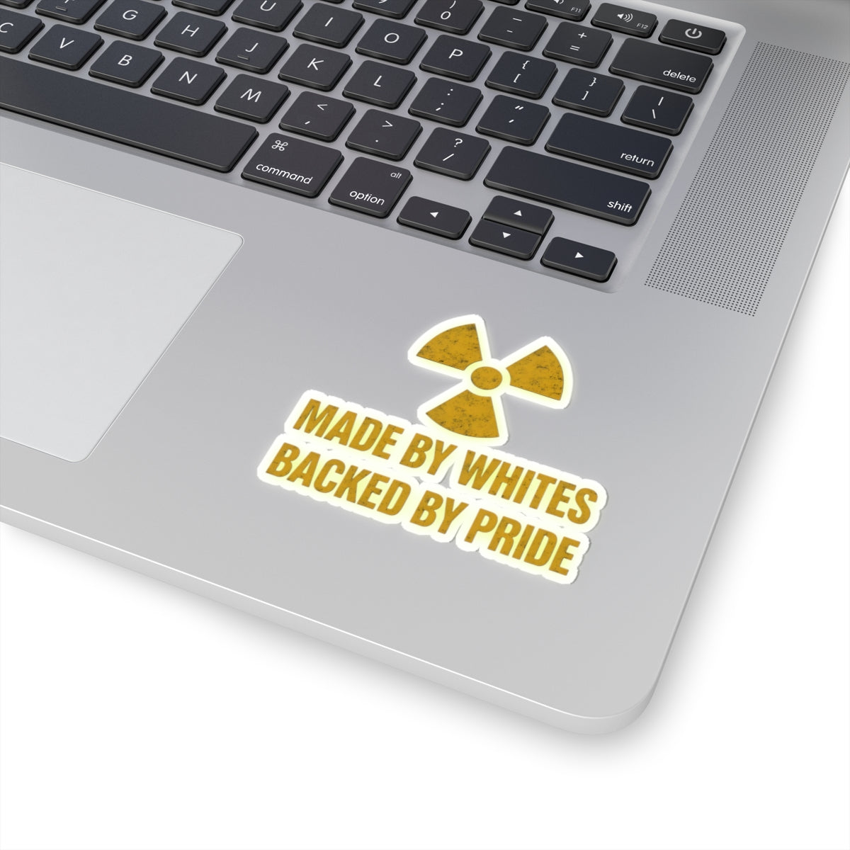 Sticker Set - 'MADE BY WHITE'S BACKED BY PRIDE'