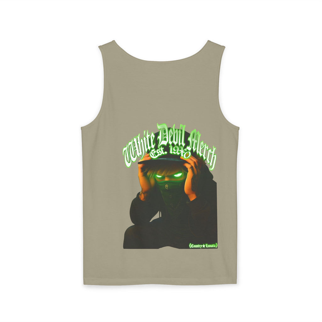 Tank Top White Gorilla Wife Beater Tank Unisex Garment-Dyed Collection