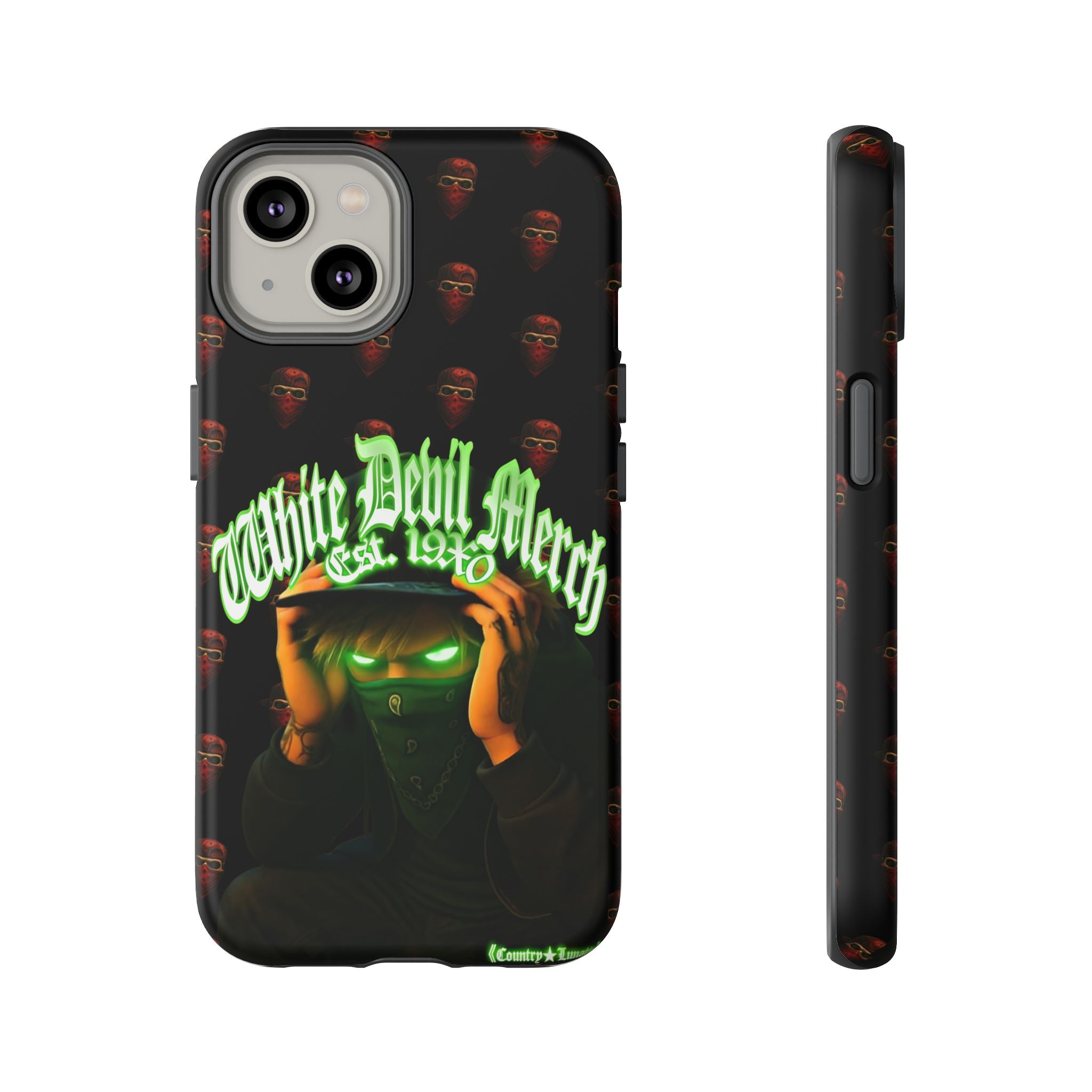 Copy of Copy of Phone Cases - White Devil Merch Collection for iPhones and Google Phones