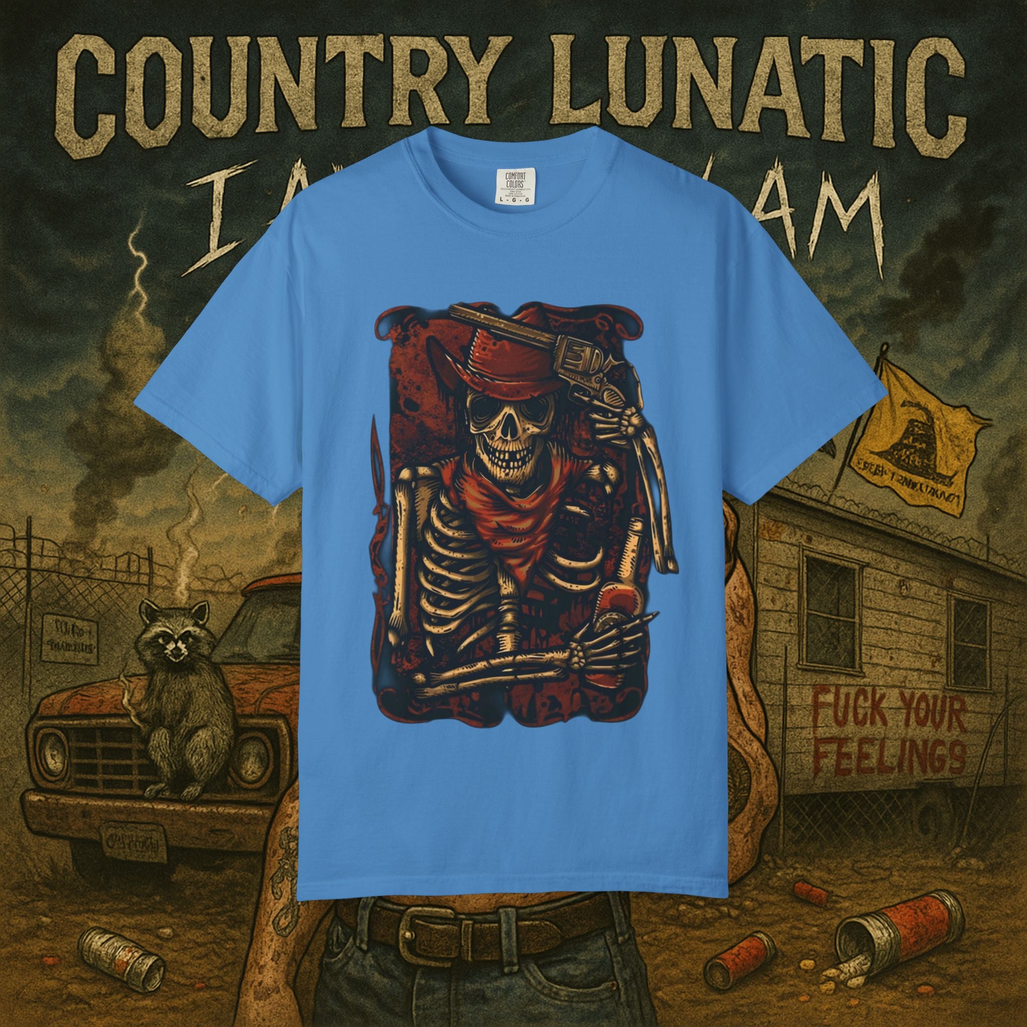 Country Lunatics Unisex T-shirt - For the Country Lunatic Fams