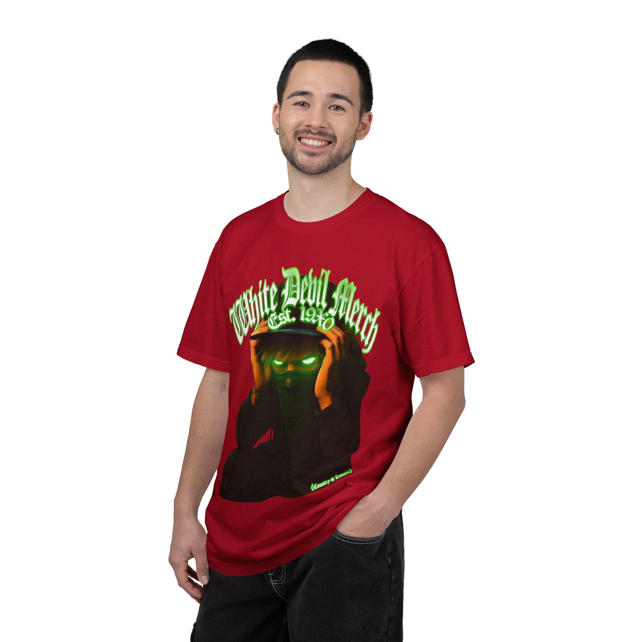 Country Lunatic Unisex Garment-Dyed T-shirt - Lunatic Nation Graphic Tee