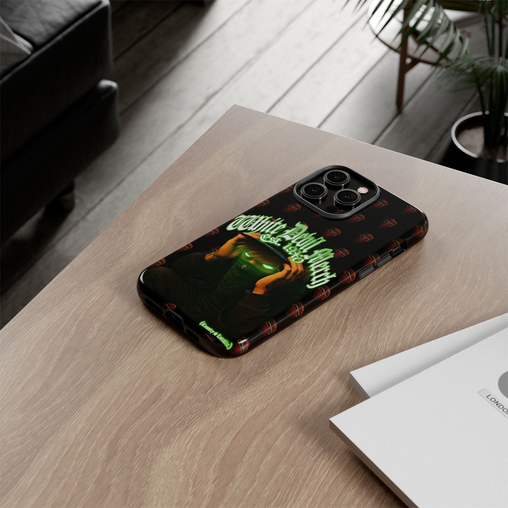 Phone Cases - White Devil Merch Collection for iPhones and Google Phones