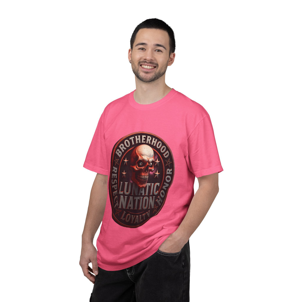 Country Lunatic Unisex Garment-Dyed T-shirt - Lunatic Nation Graphic Tee #2