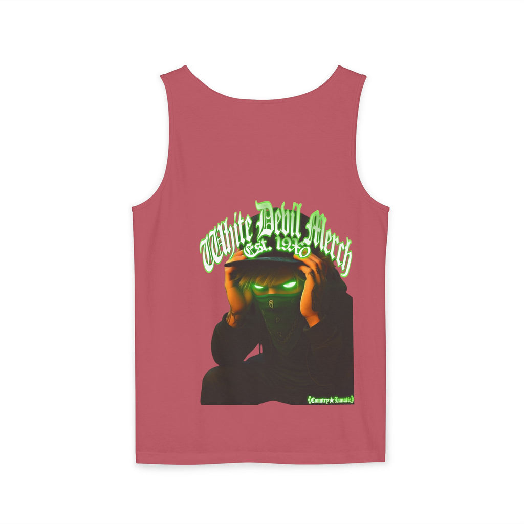 Tank Top White Gorilla Wife Beater Tank Unisex Garment-Dyed Collection