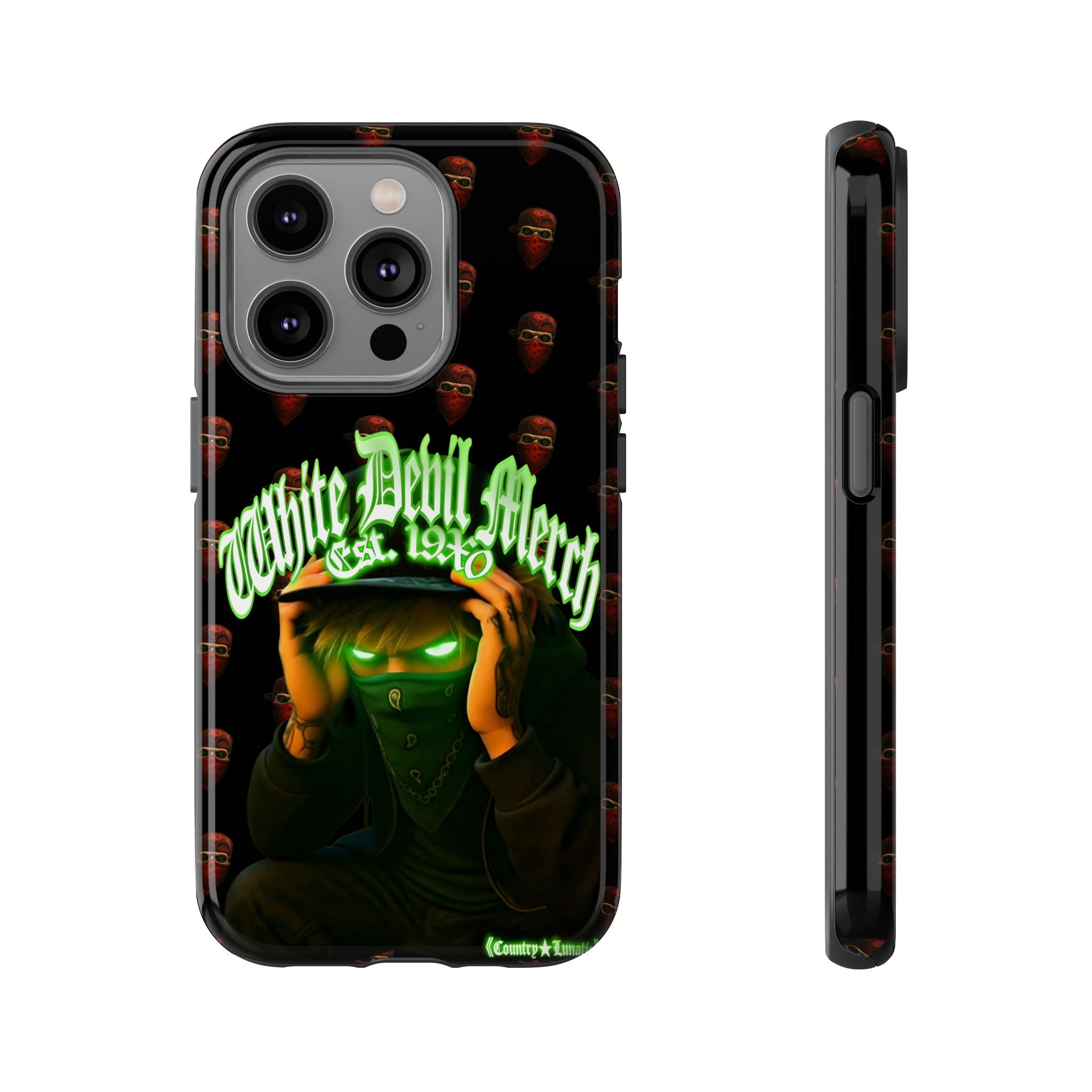 Copy of Copy of Phone Cases - White Devil Merch Collection for iPhones and Google Phones