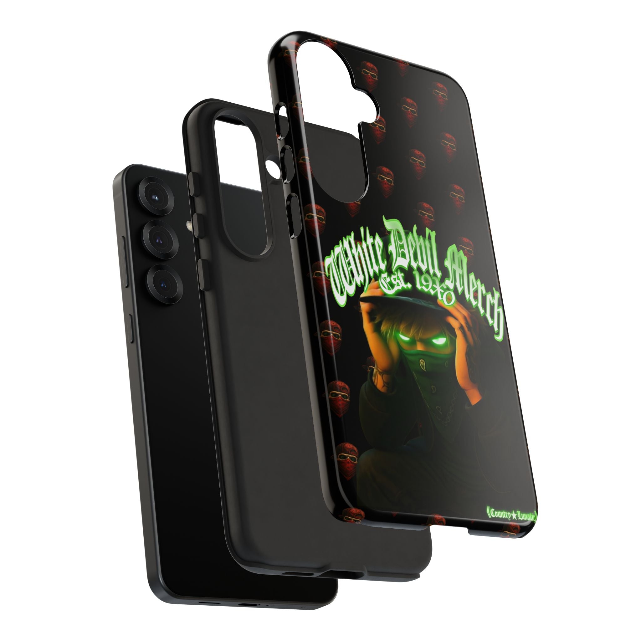 Phone Cases - White Devil Merch Collection for iPhones and Google Phones