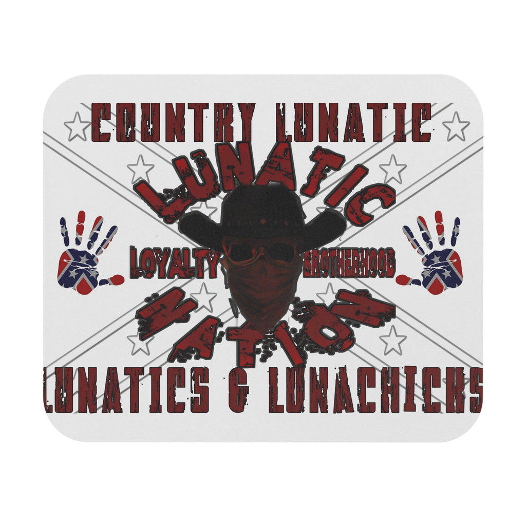 Mouse Pad: Lunatic Nation Flag Design