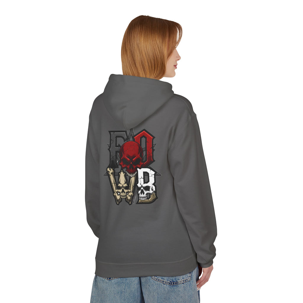 F.O.W.B. Back Art Hoodie — Graphic Midweight Fleece Sweatshirt