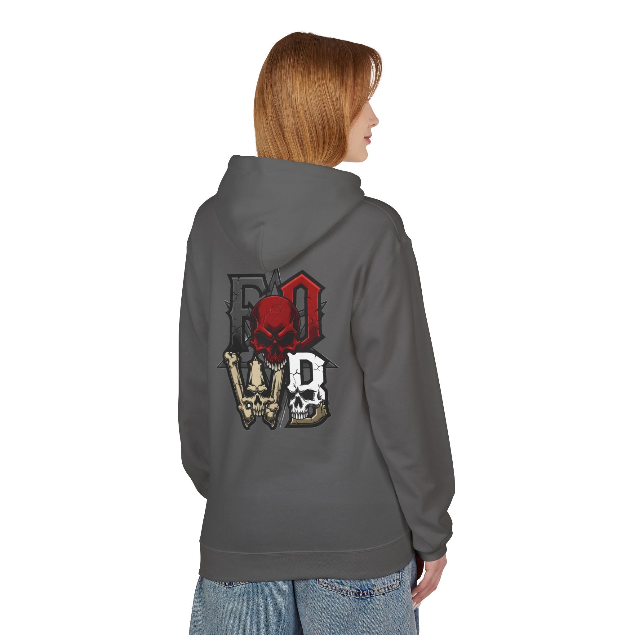 F.O.W.B. Back Art Hoodie — Graphic Midweight Fleece Sweatshirt