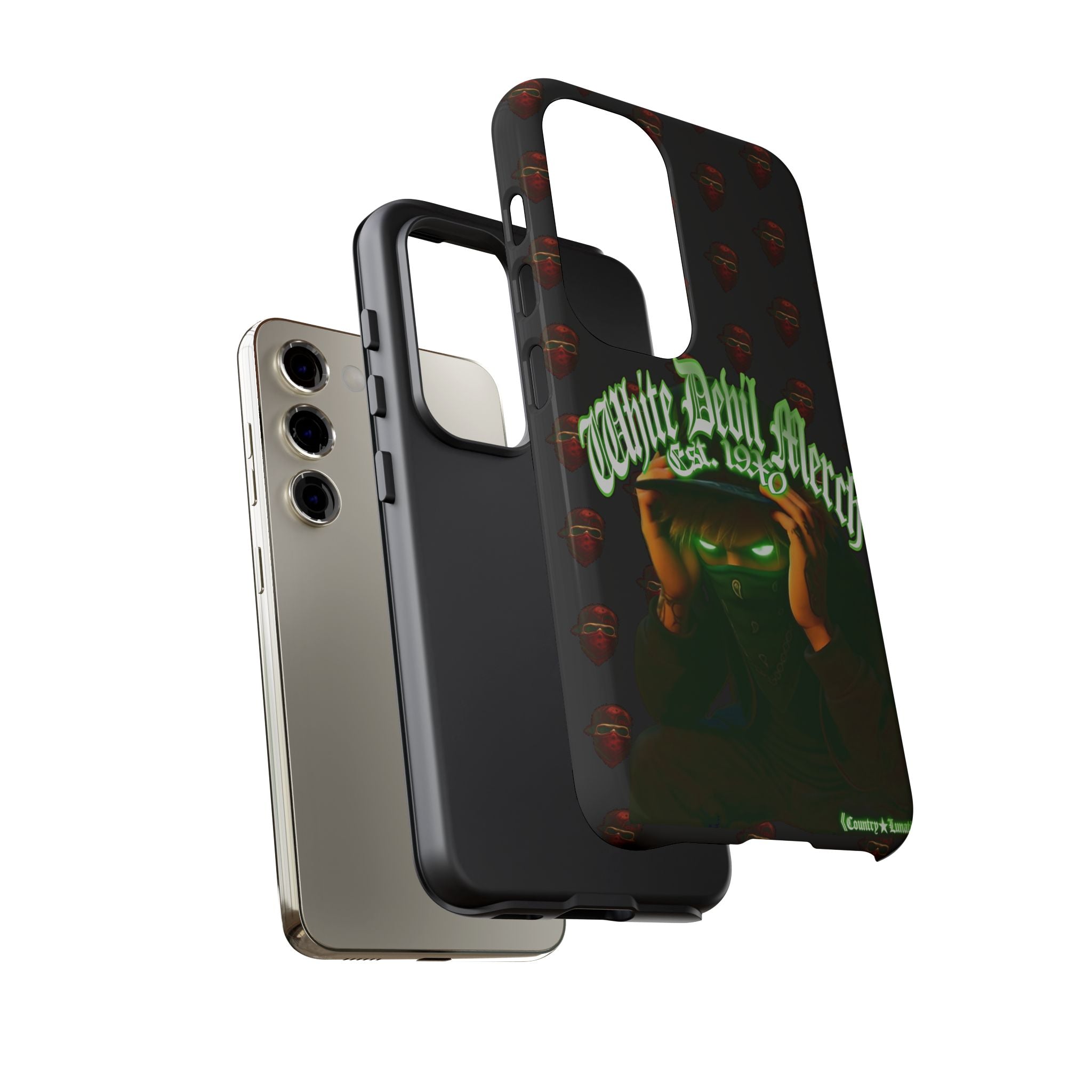 Phone Cases - White Devil Merch Collection for iPhones and Google Phones