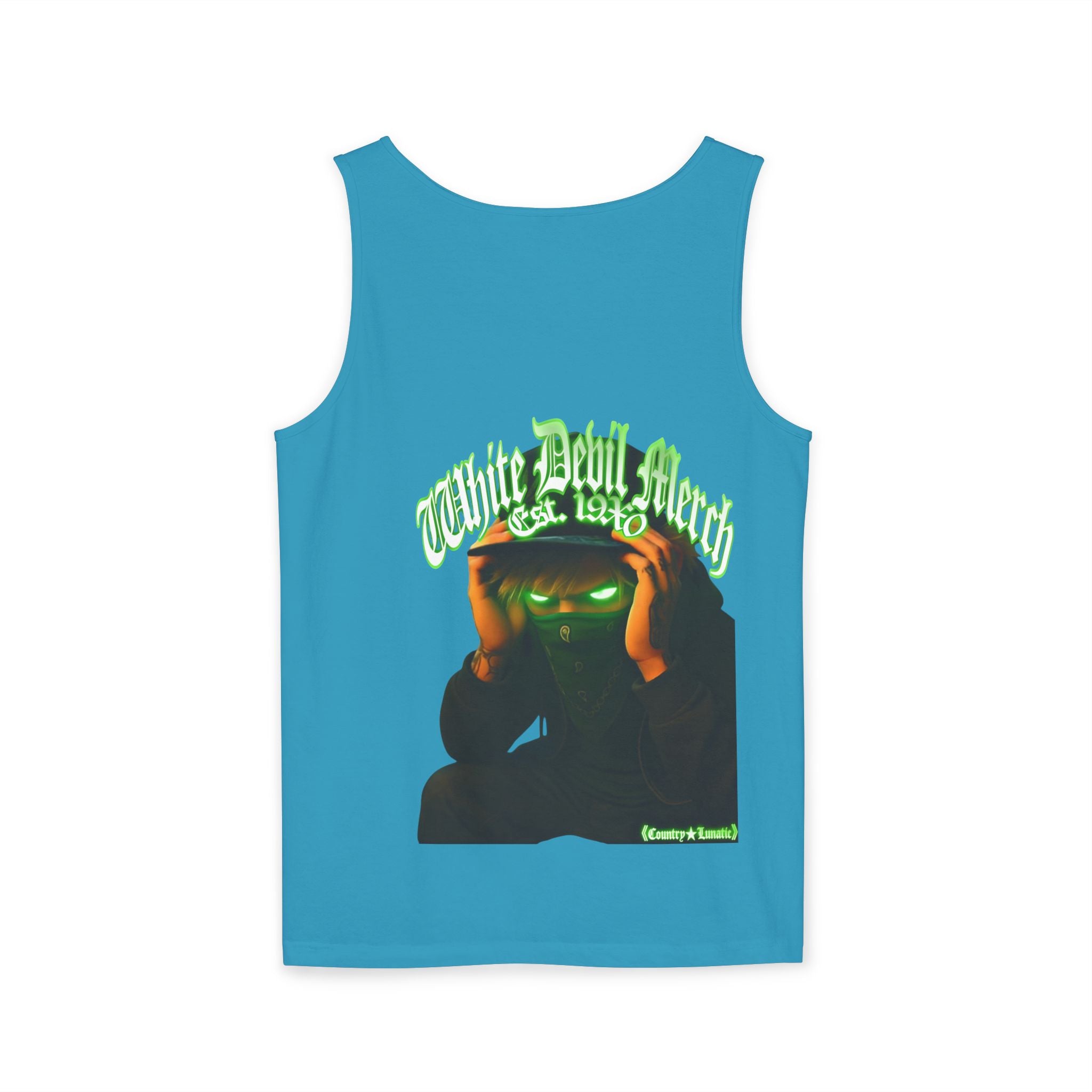 Tank Top White Gorilla Wife Beater Tank Unisex Garment-Dyed Collection