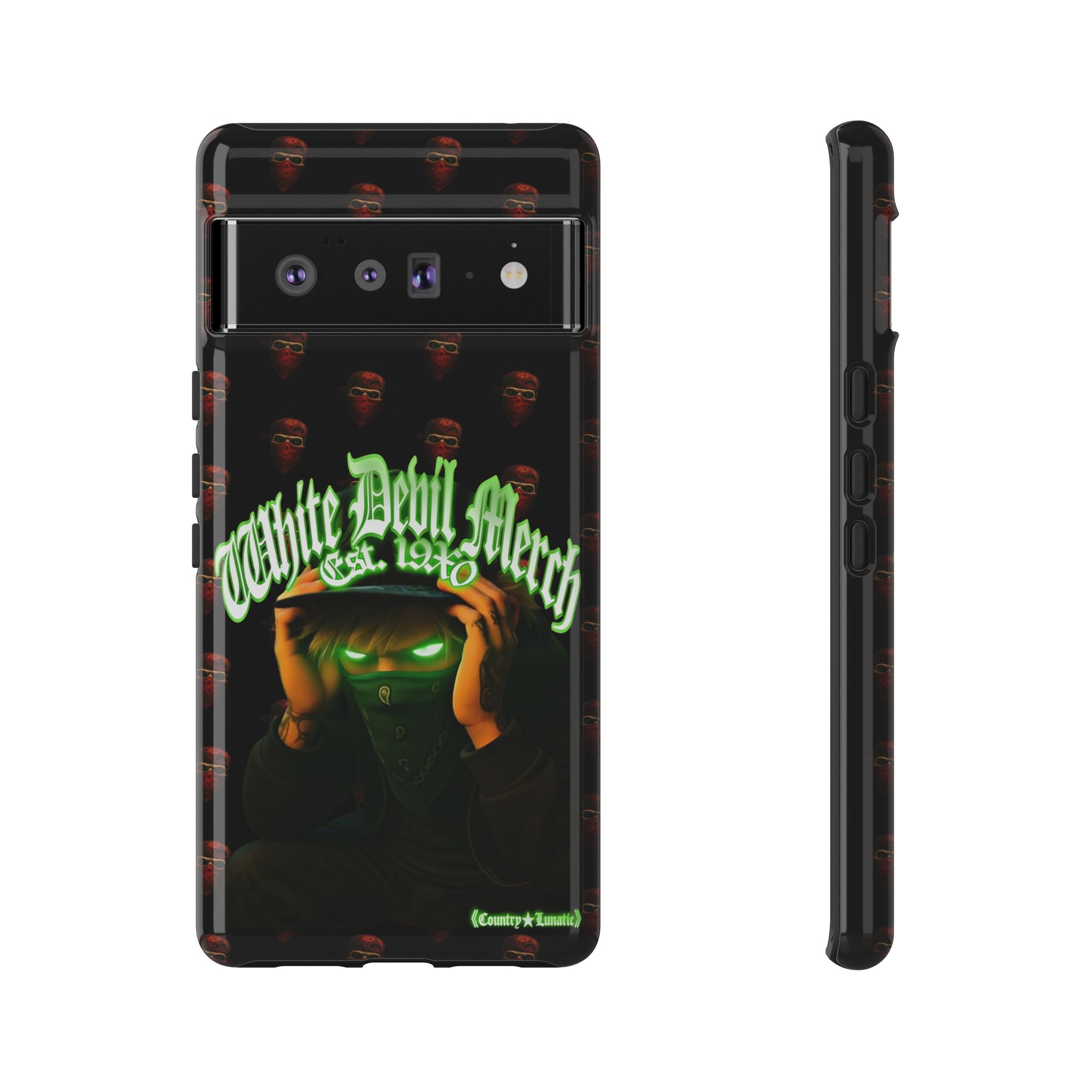 Copy of Copy of Phone Cases - White Devil Merch Collection for iPhones and Google Phones